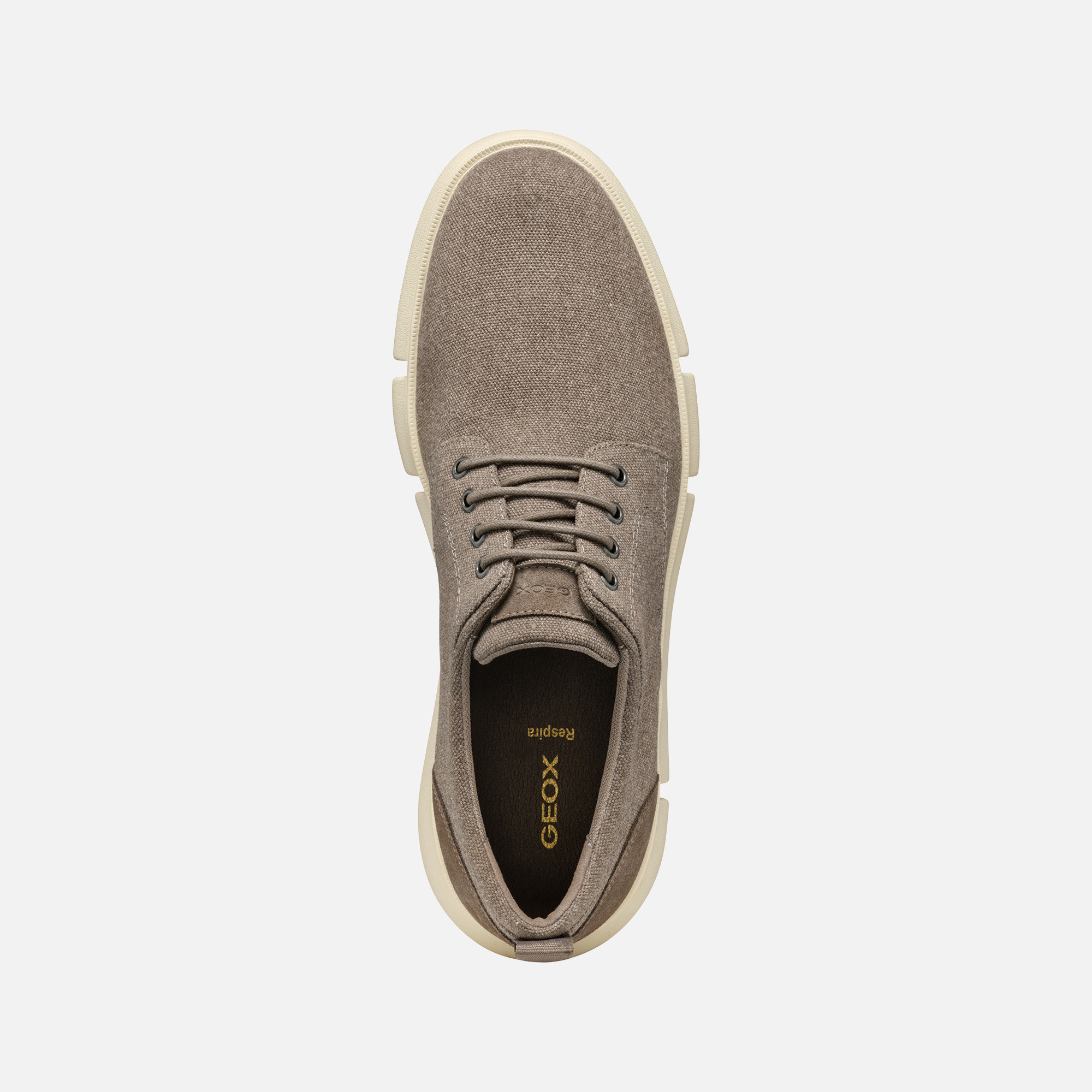 Light grey men&#039;s sneakers Geox Adacter F - Men&#039;s