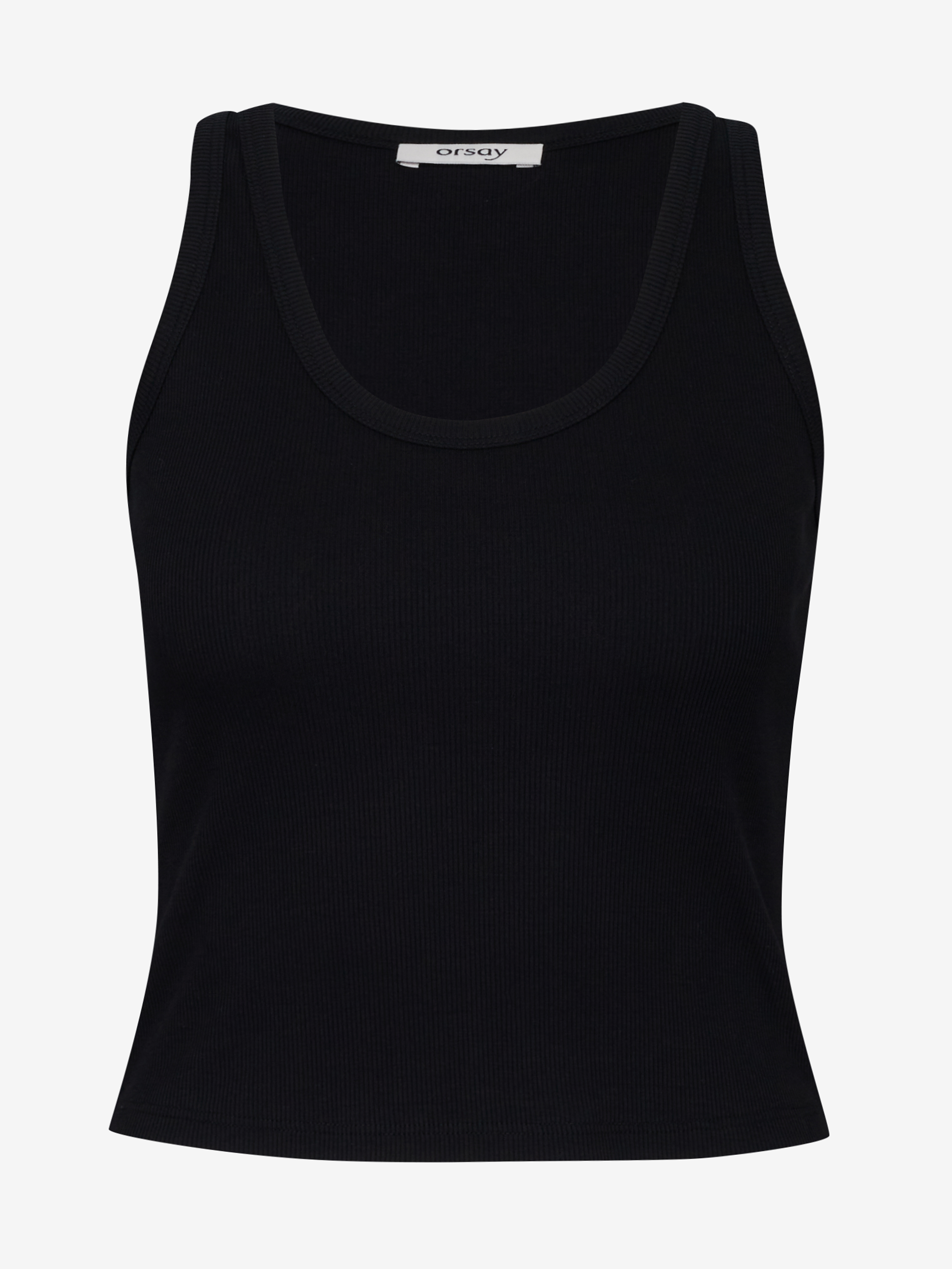 Black women's crop tank top ORSAY - Women's