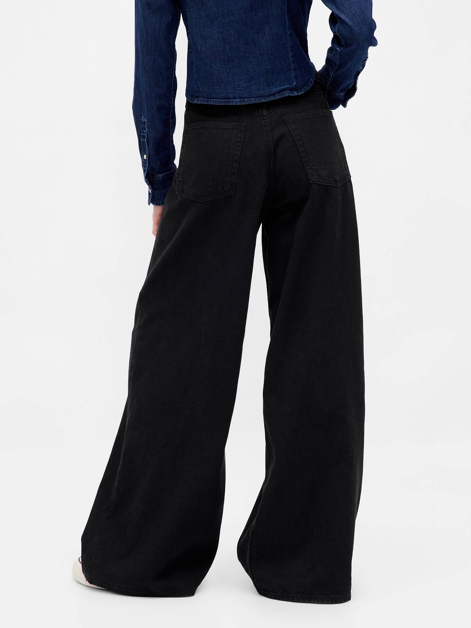 Blugi largi pentru femei GAP UltraSoft