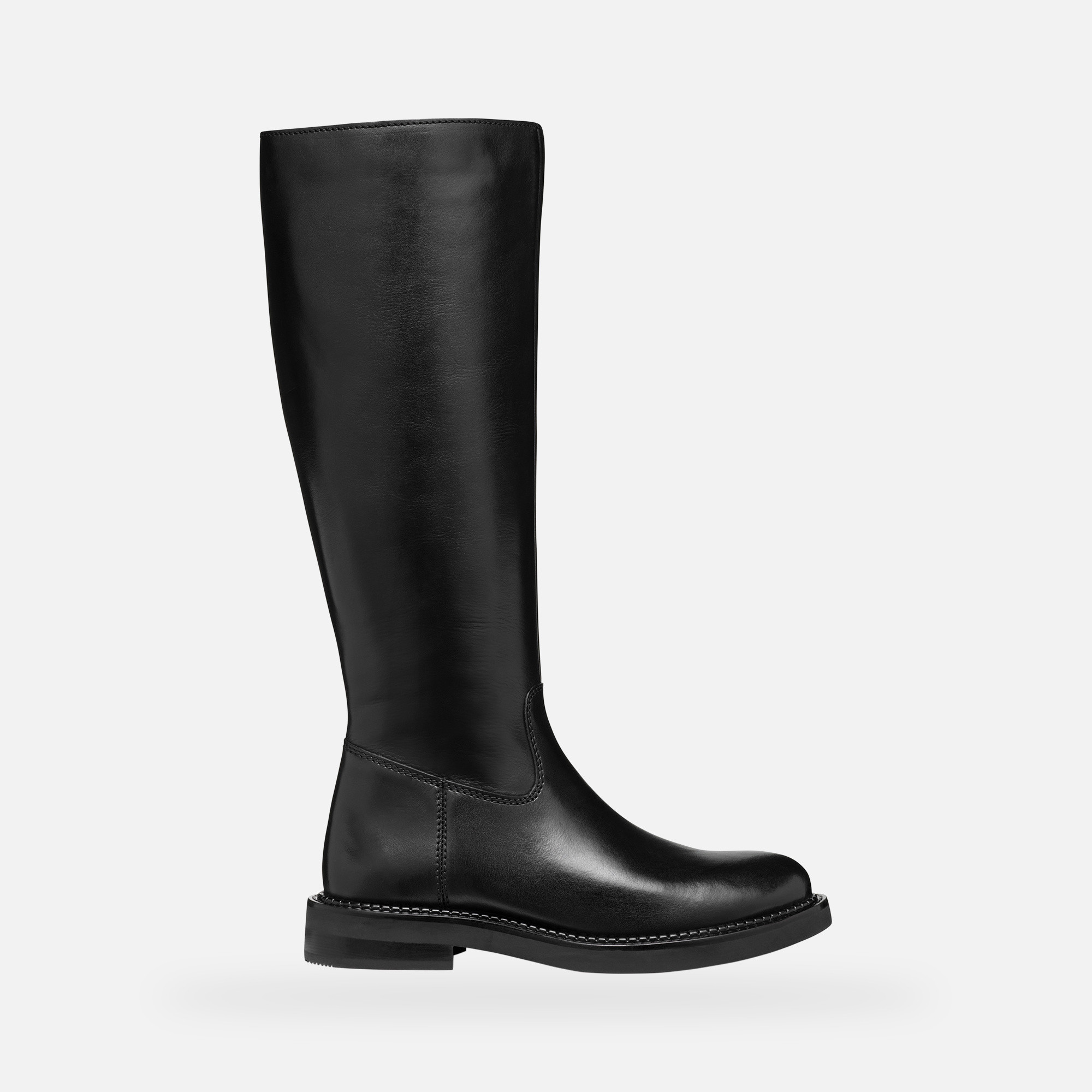 Black Womens Geox Serilda Boots - Womens