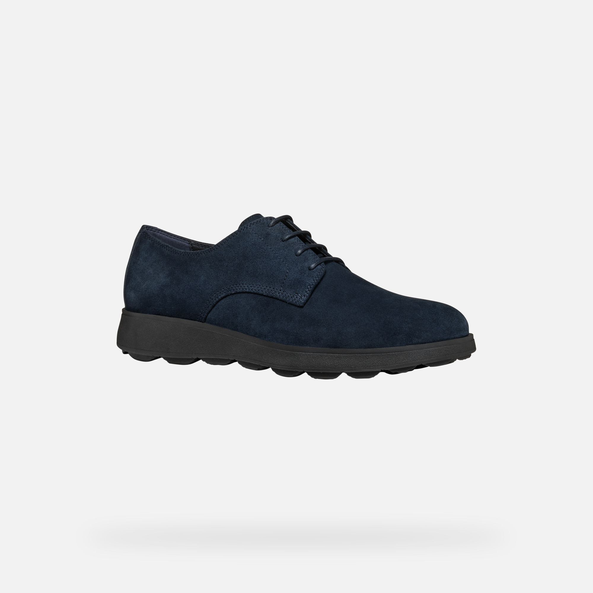 Dark blue men&#039;s formal shoes Geox Spherica EC10 - Men