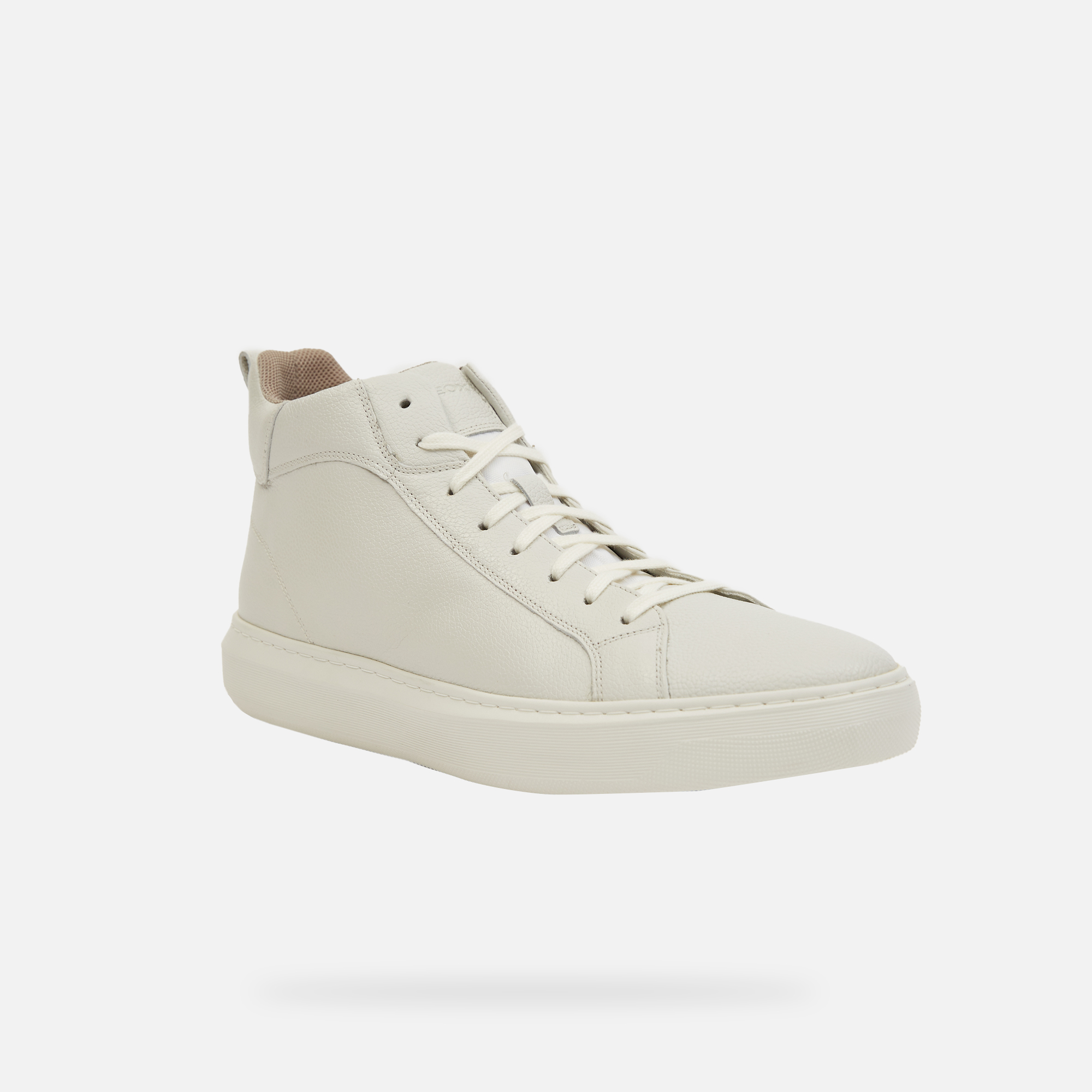 White men's sneakers Geox Deiven - Men's