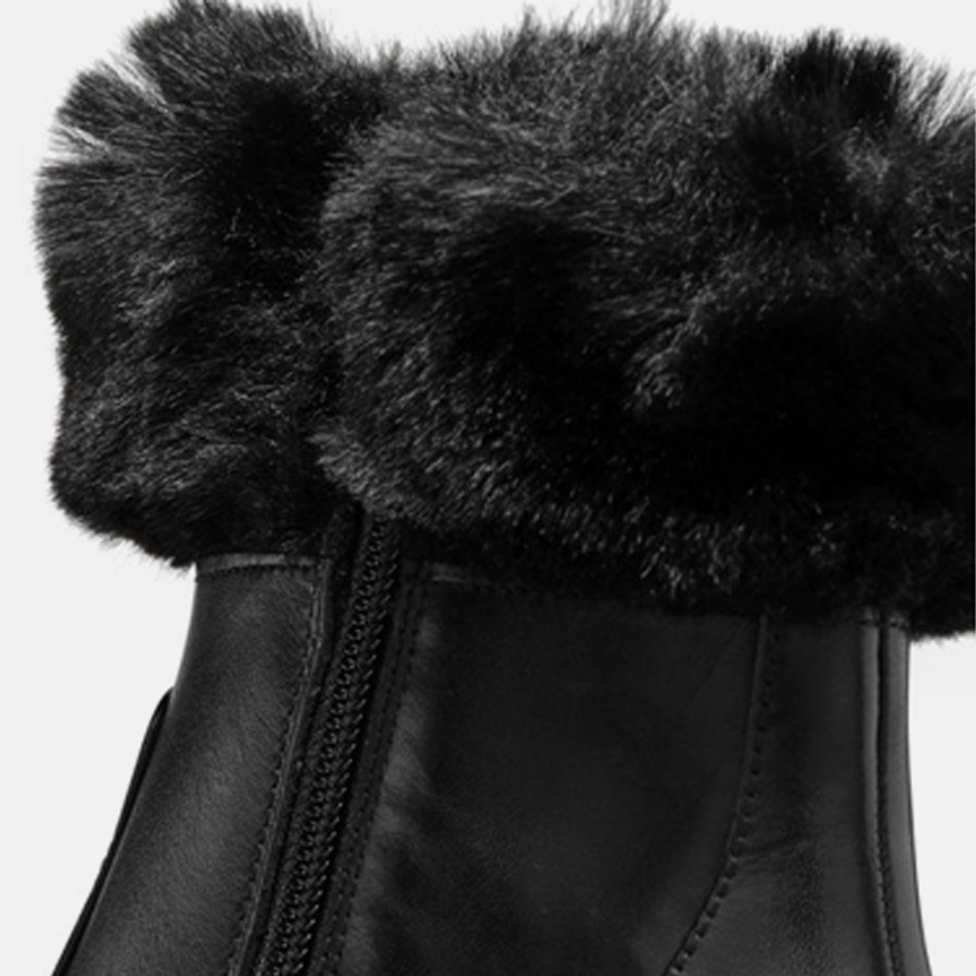 Black women's ankle boots Geox Felleny - Women's