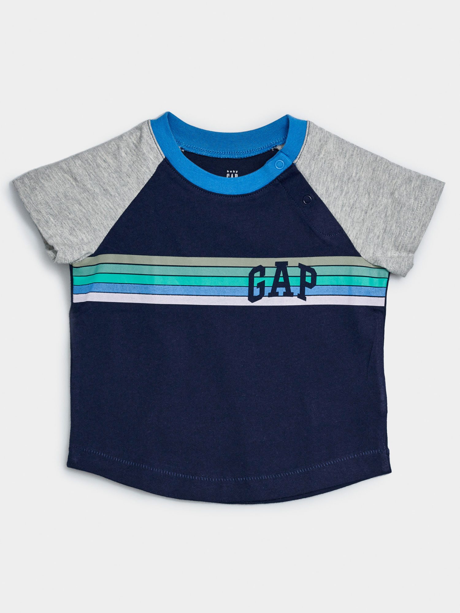 Baby Tričko GAP Logo Arch Raglan Tee