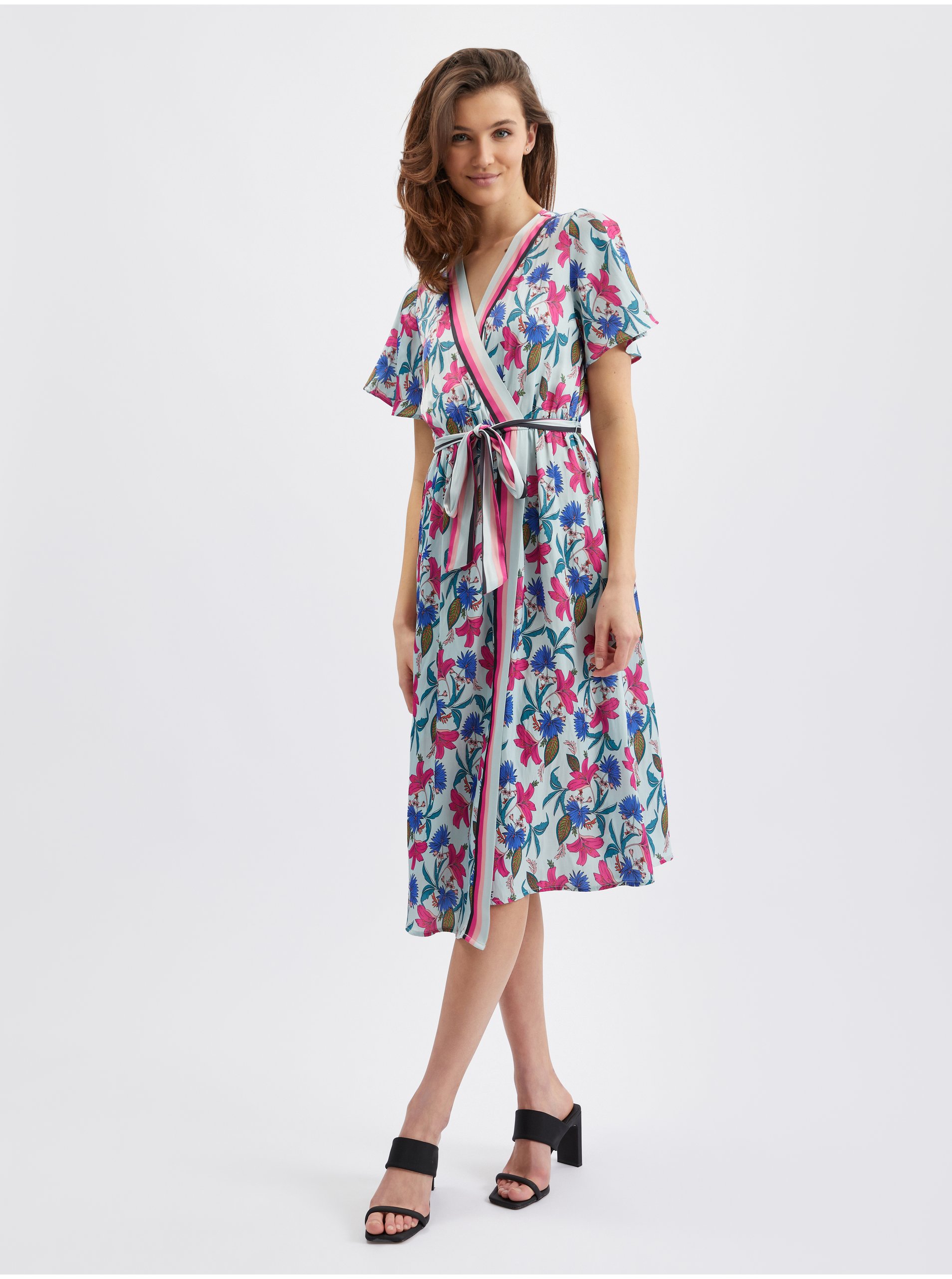 Rochii casual pentru femei ORSAY - albastru deschis, roz, albastru, verde deschis, negru