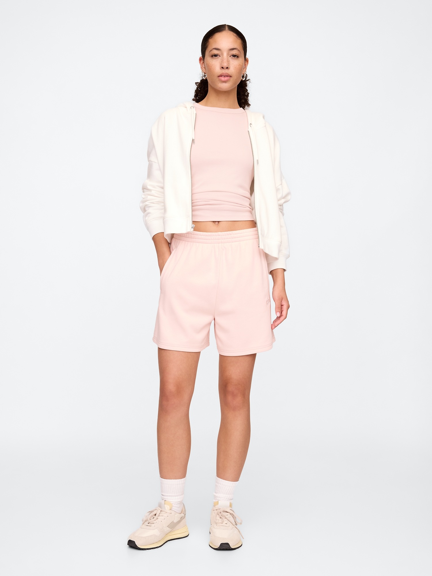 GAP Teplákové kraťasy Vintage Soft - Dámské