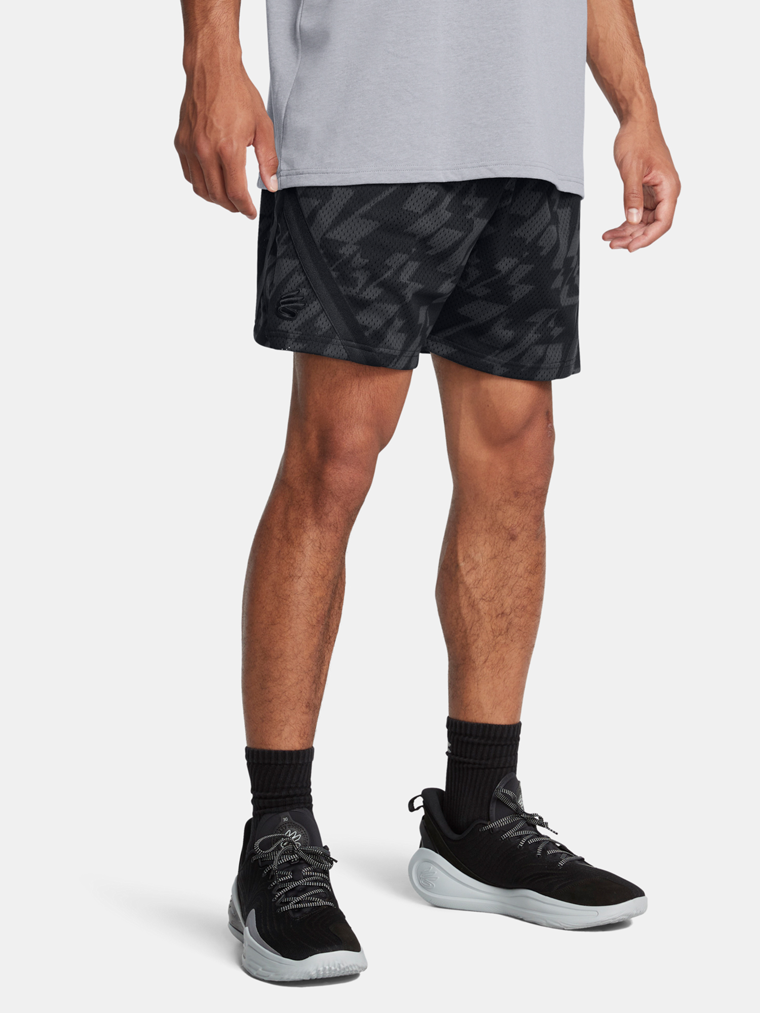 Men's shorts Under Armour Curry Sig Short 1-BLK - Men's