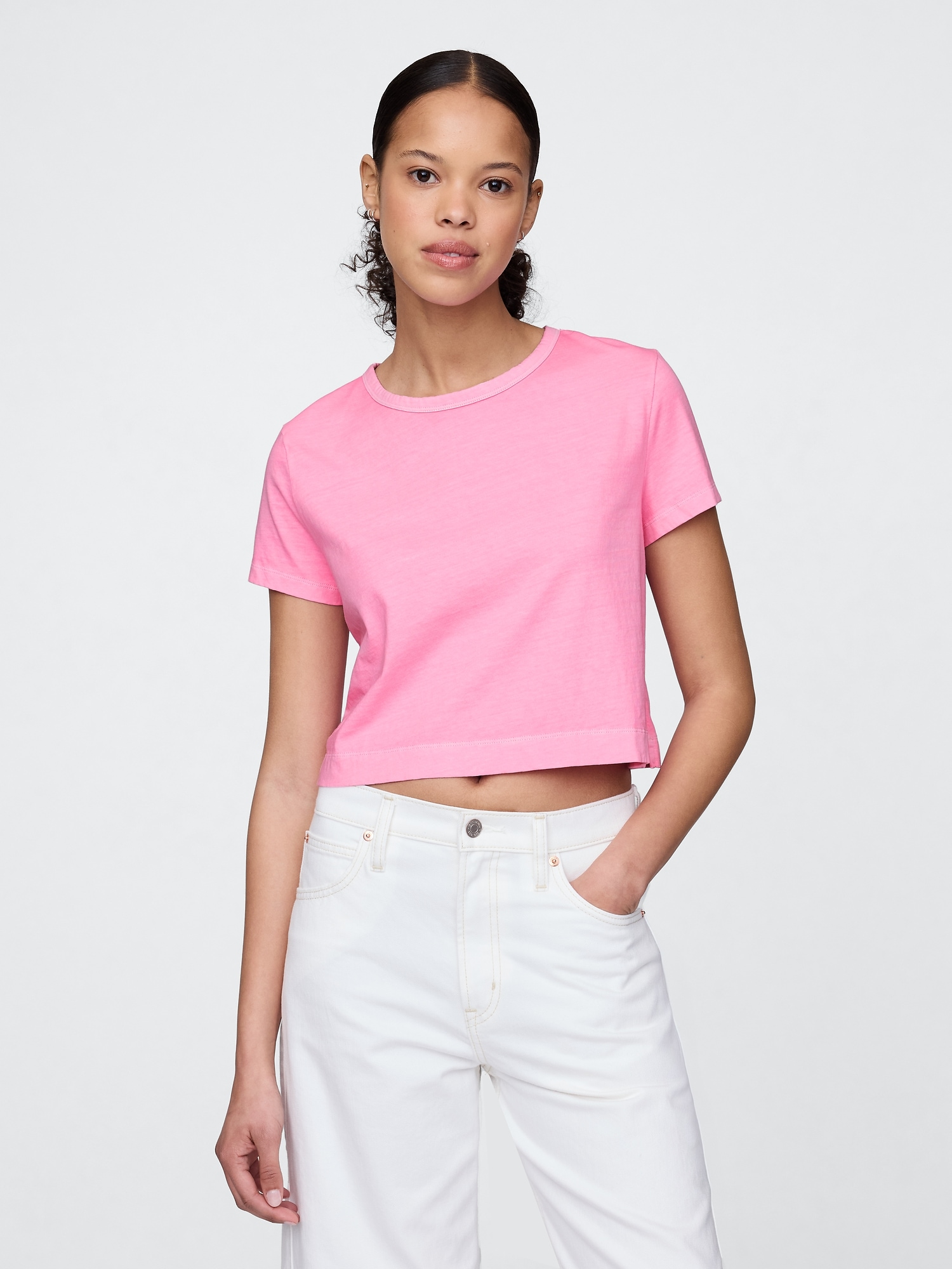 GAP Crop T-shirt - Womens