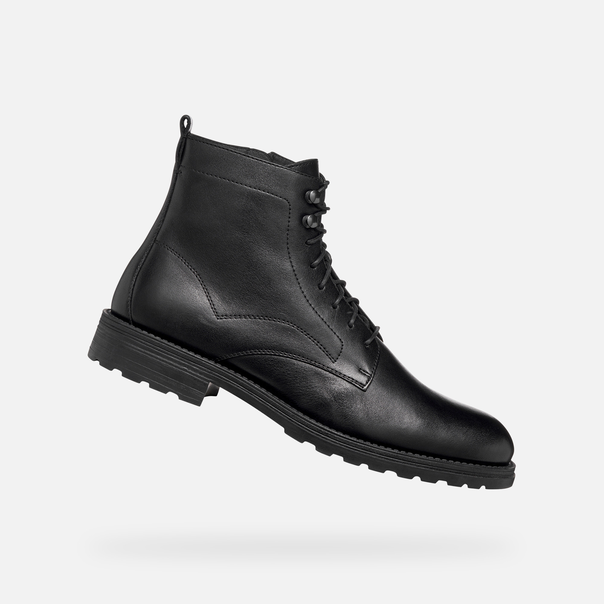 Black mens ankle boots Geox Redclif - Men