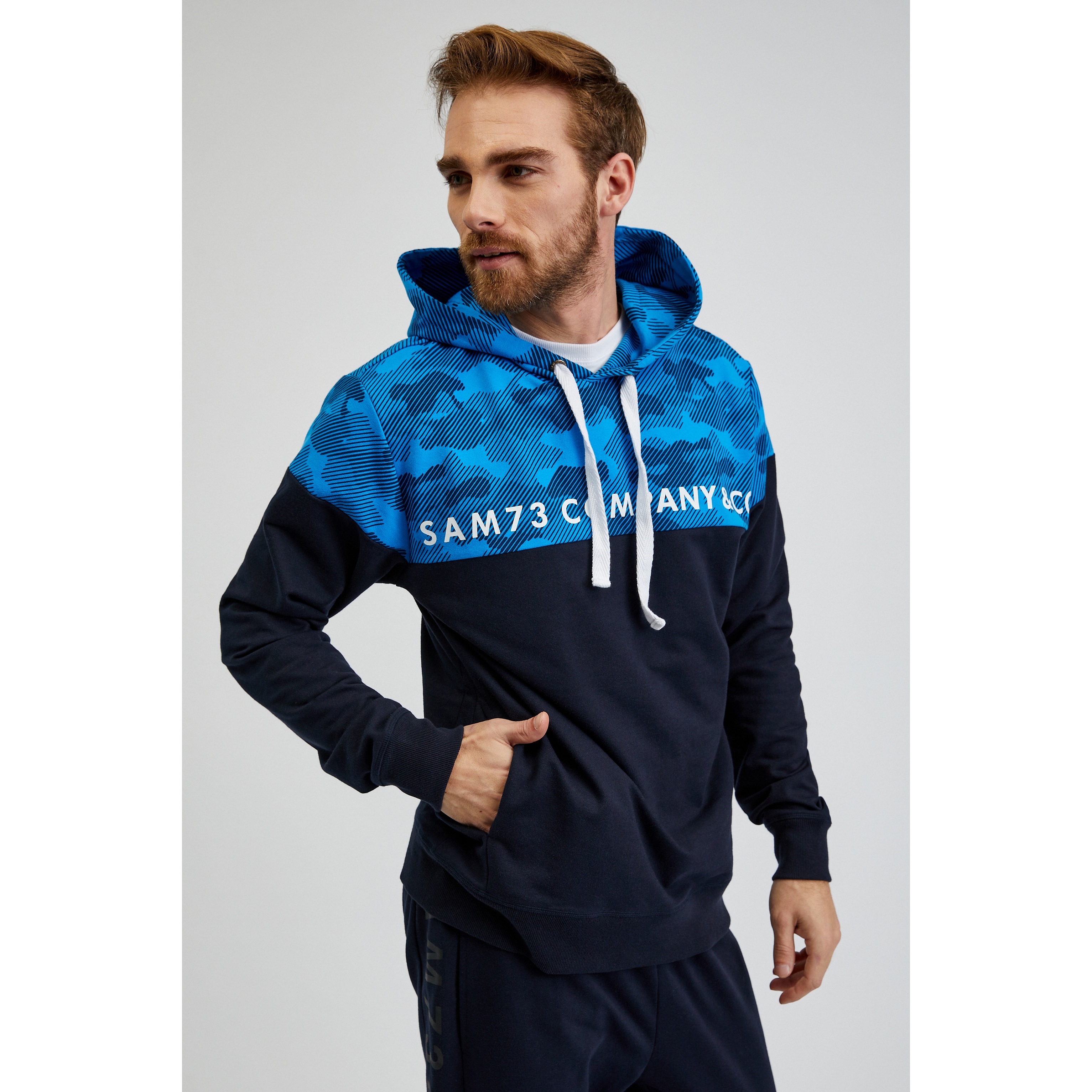 SAM73 Mens Sweatshirt Aquamarine - Men