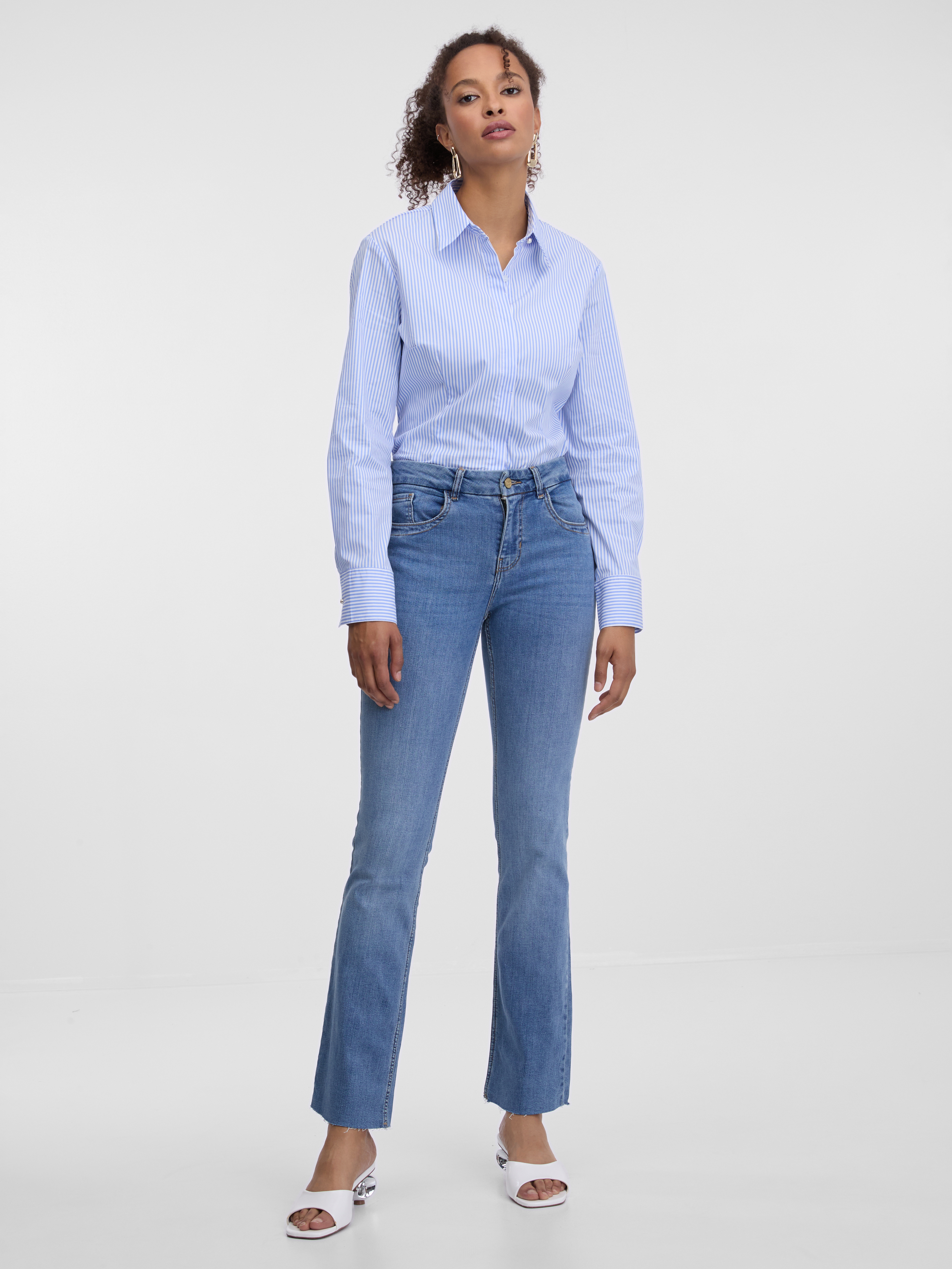 Light blue womens bootcut jeans ORSAY - Women