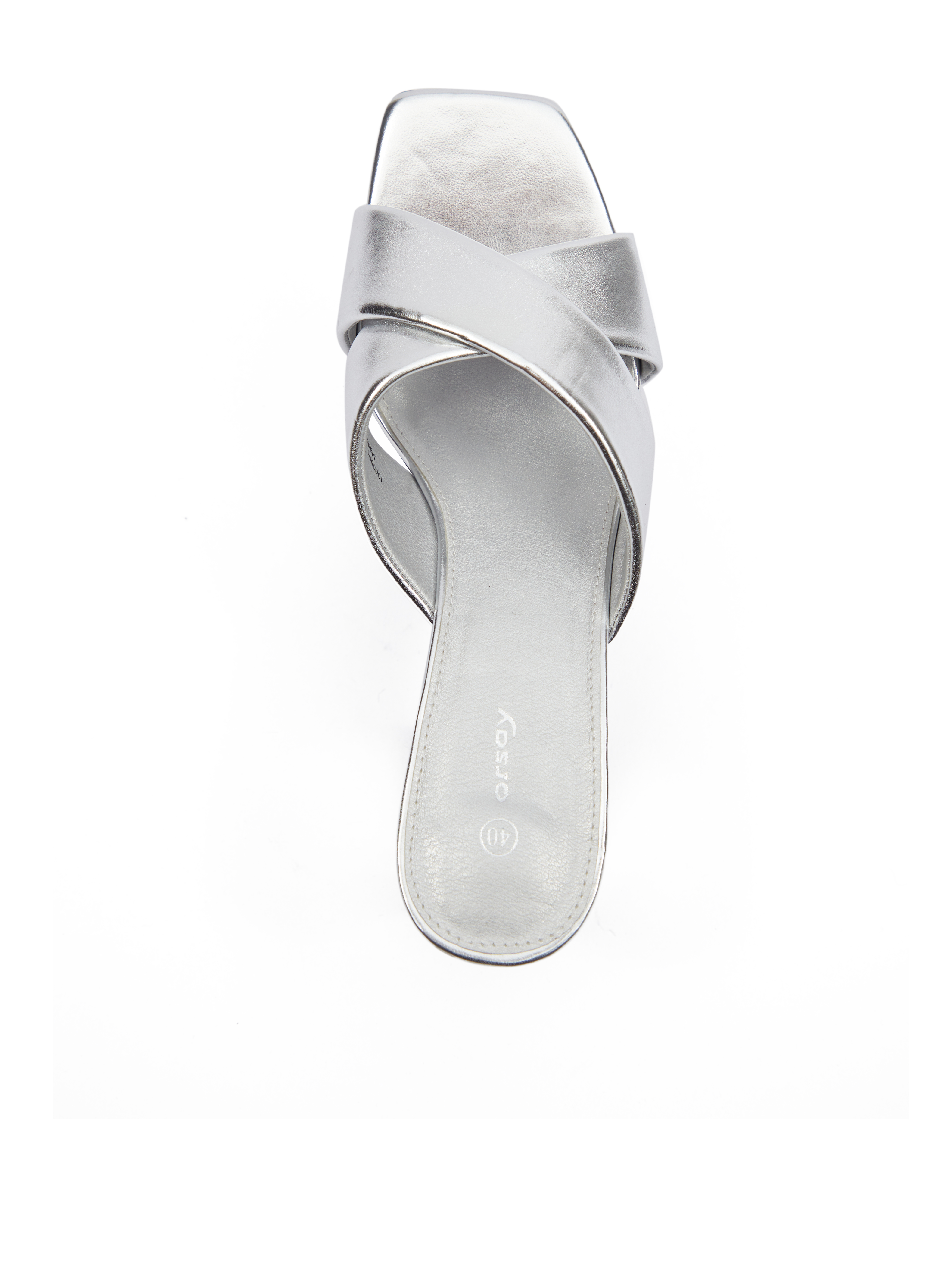 Orsay Silver women&#039;s heeled slippers - Women&#039;s