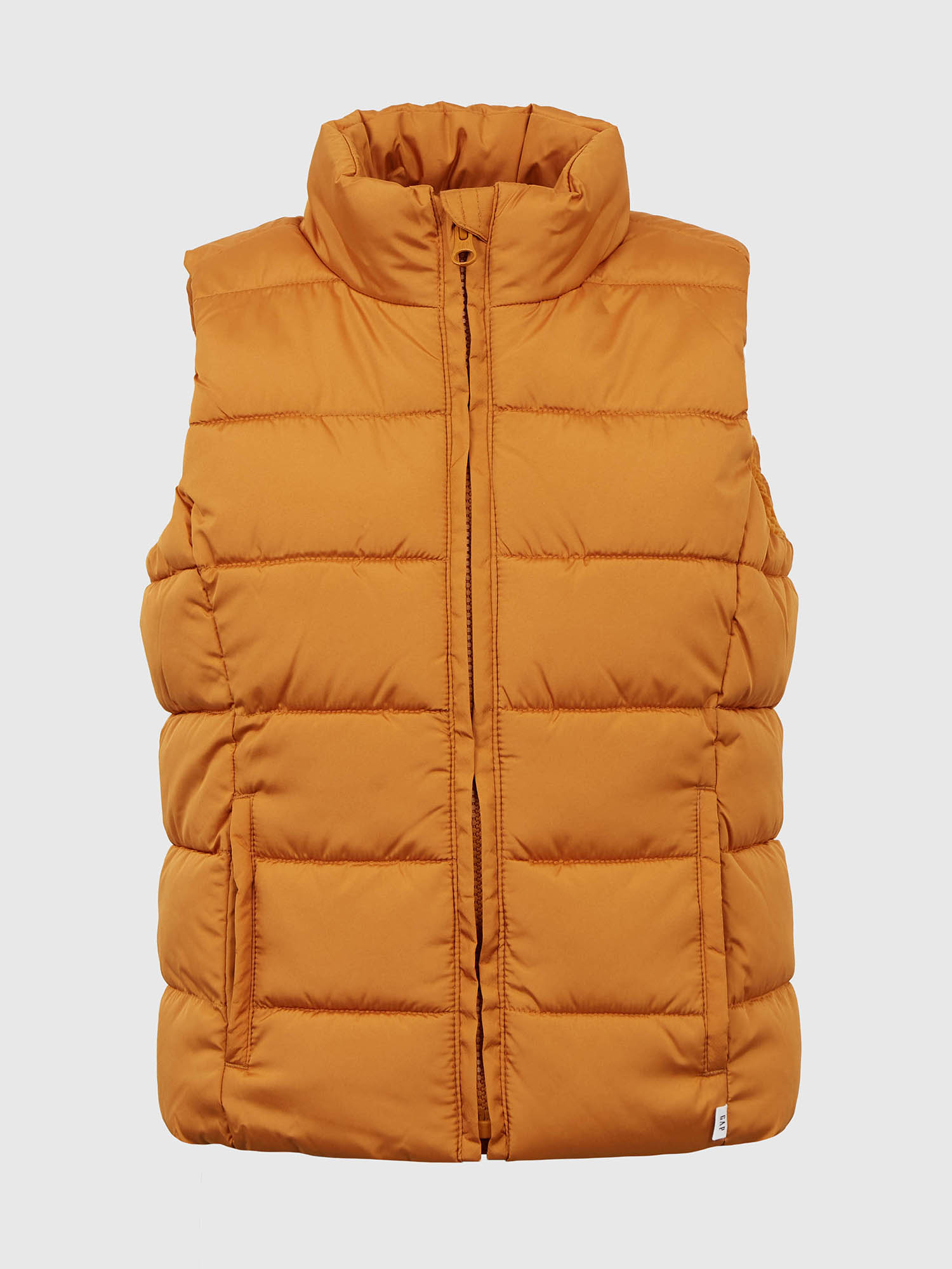 GAP Kids Quilted Vest With Fur - Girls