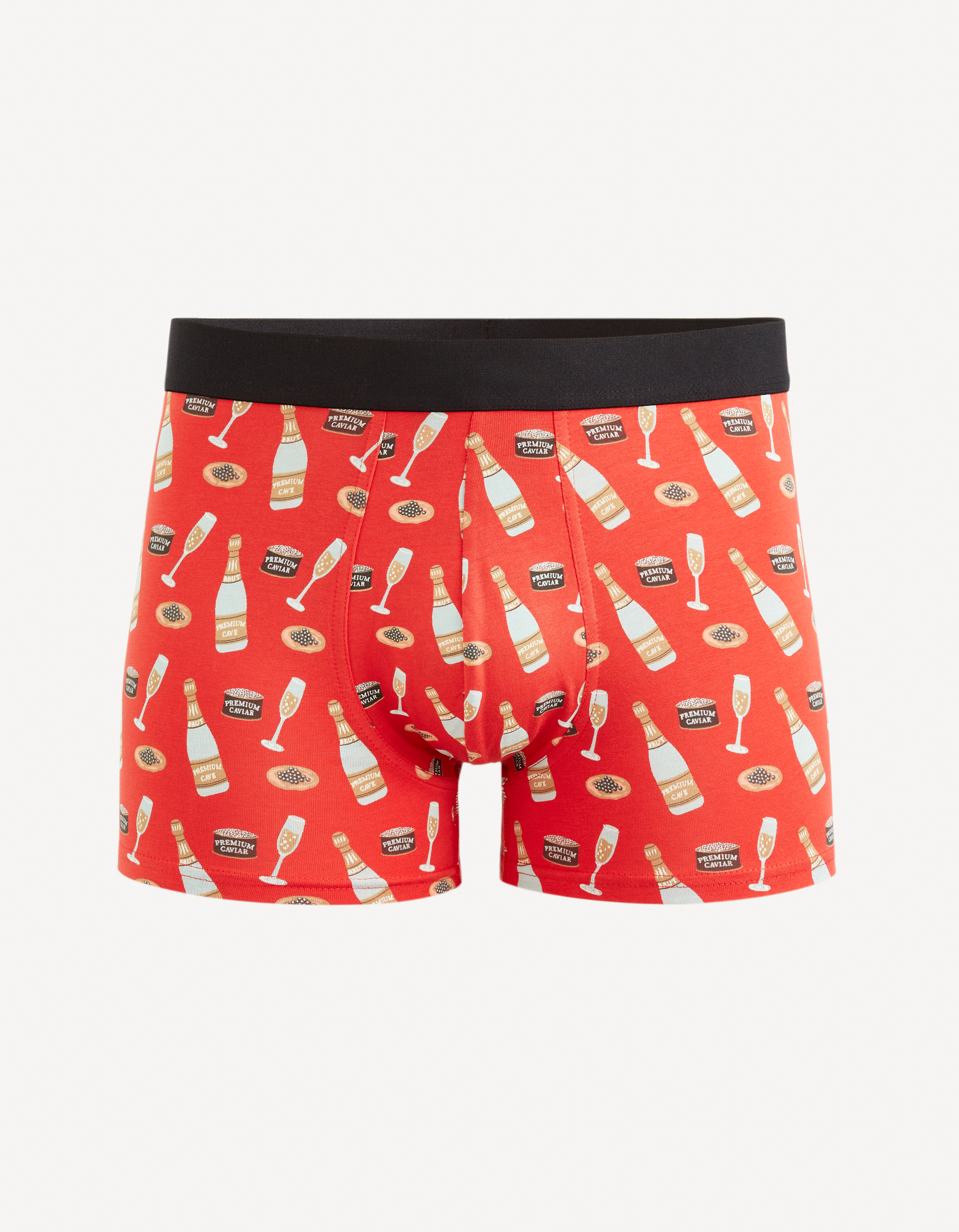 Boxeri mulati pentru barbati Celio - rosu, albastru inchis