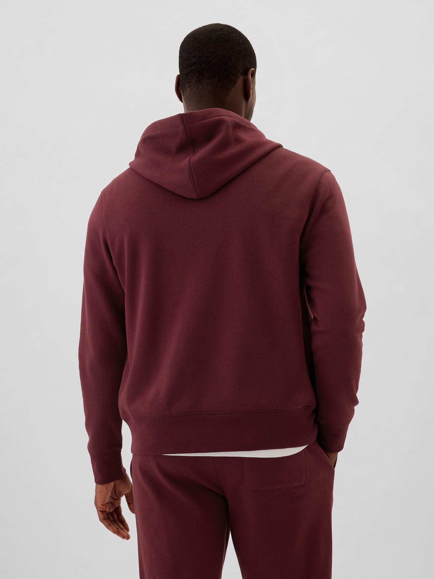 GAP Zip Hoodie Logo - Men's