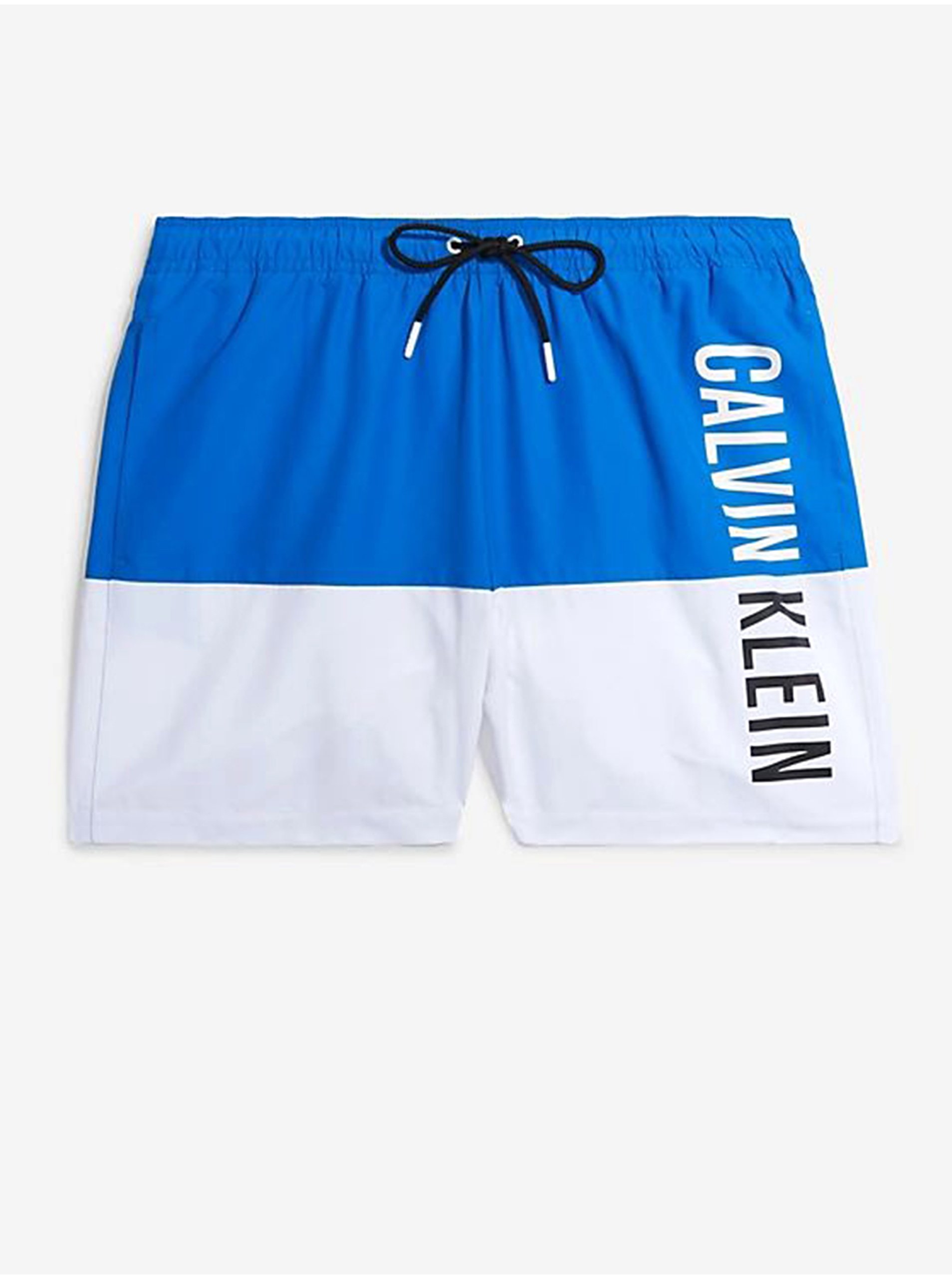 White and Blue Men&#039;s Swimsuit Calvin Klein Underwear - Men&#039;s