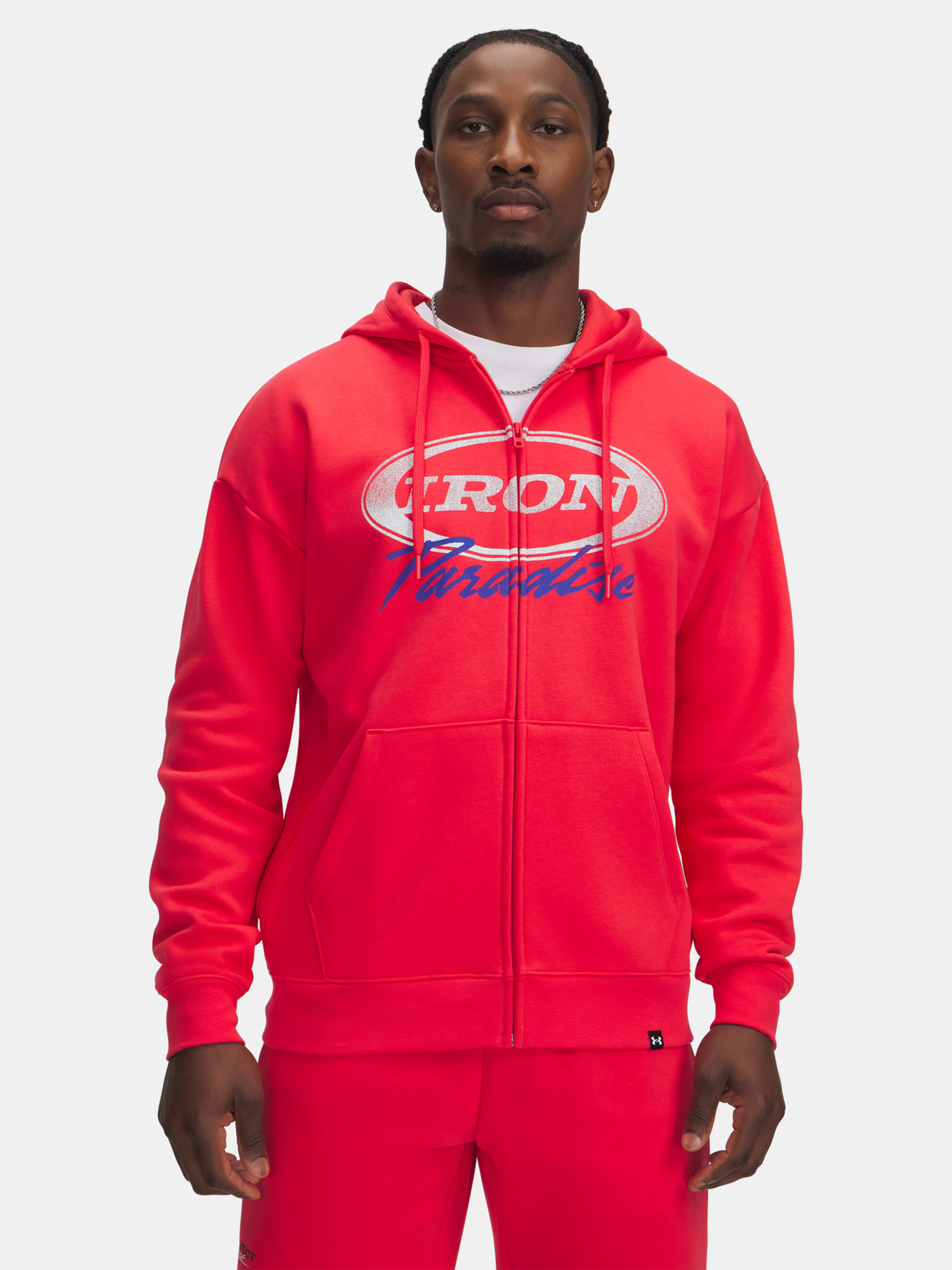 Men's sweatshirt Under Armour Pjt Rock Icon Fleece FZ - Men's