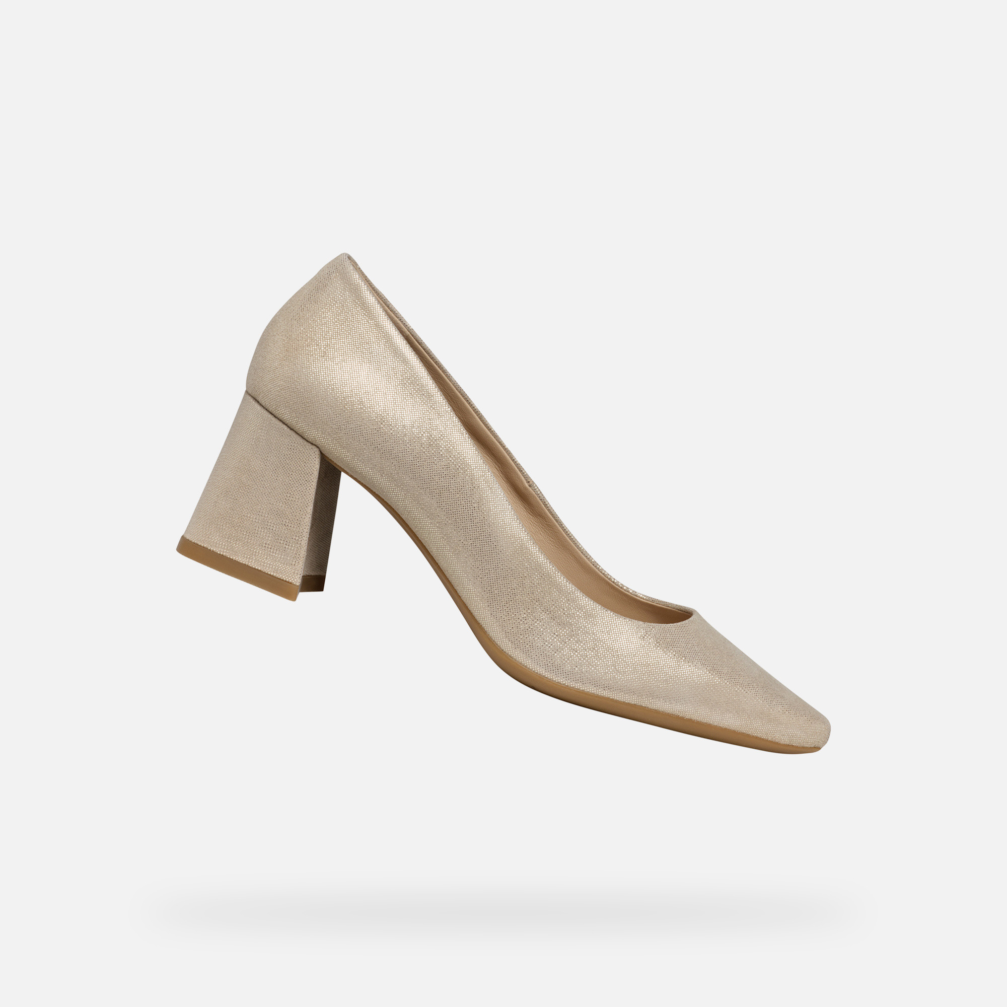Cream women&#039;s pumps Geox Giselda - Women&#039;s