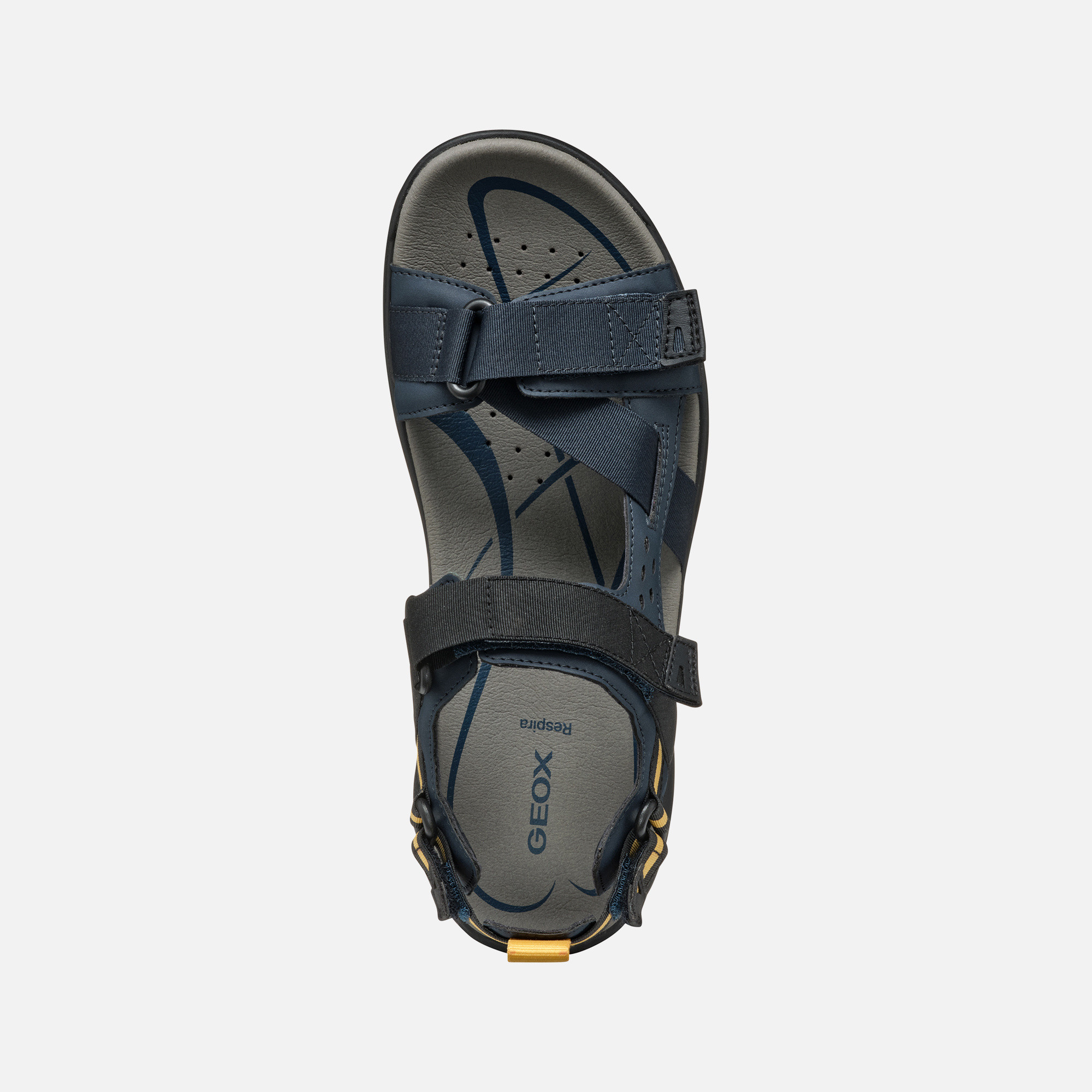 Dark blue men's sandals Geox Terreno + Grip - Men