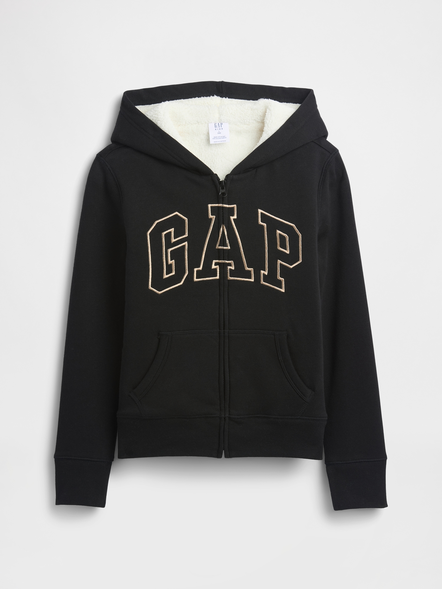 GAP Children's Insulated Sweatshirt Sherpa - Girls