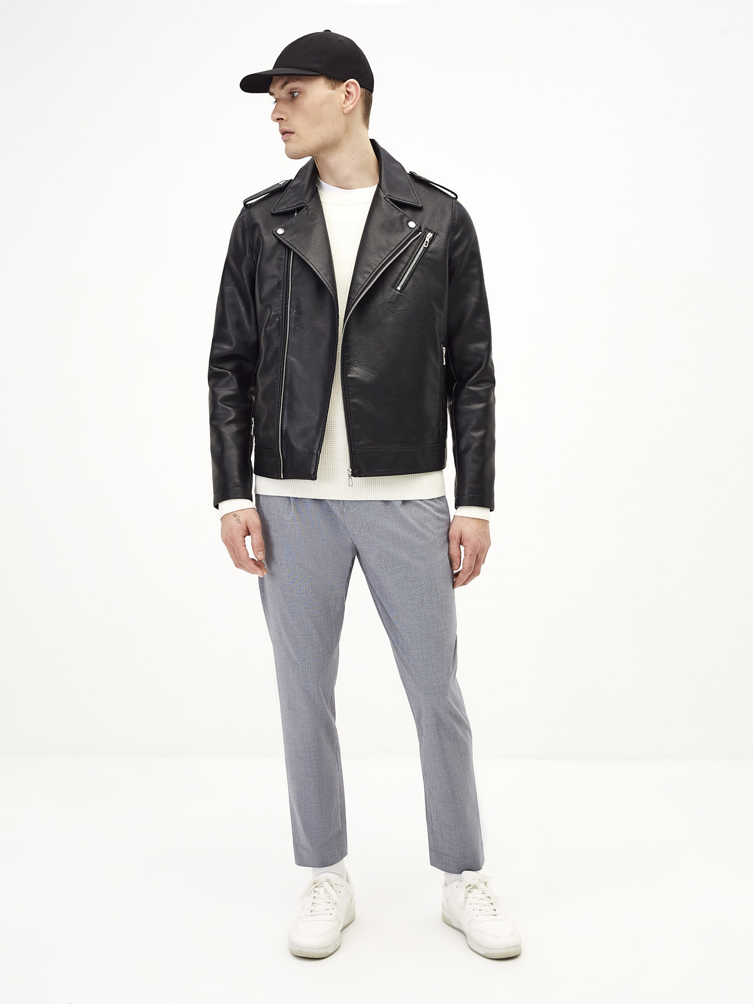 Pantaloni casual pentru barbati Celio - albastru