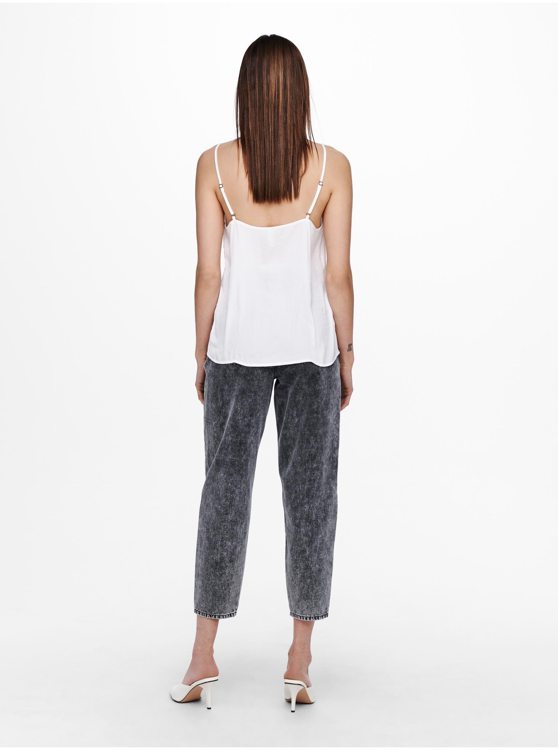 Maiouri pentru femei JDY - alb