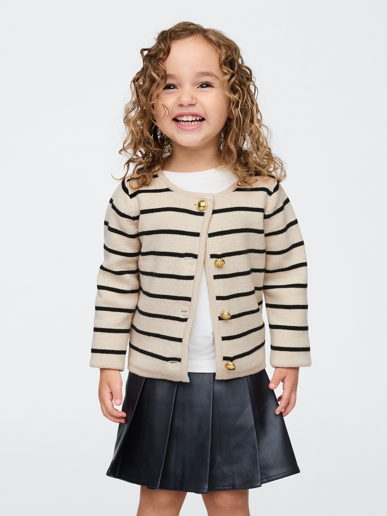 GAP Baby striped cardigan - Girls
