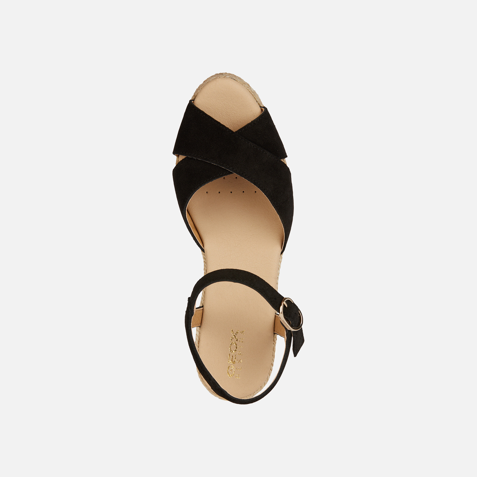 Black women's sandals Geox Gelsa Low - Women's
