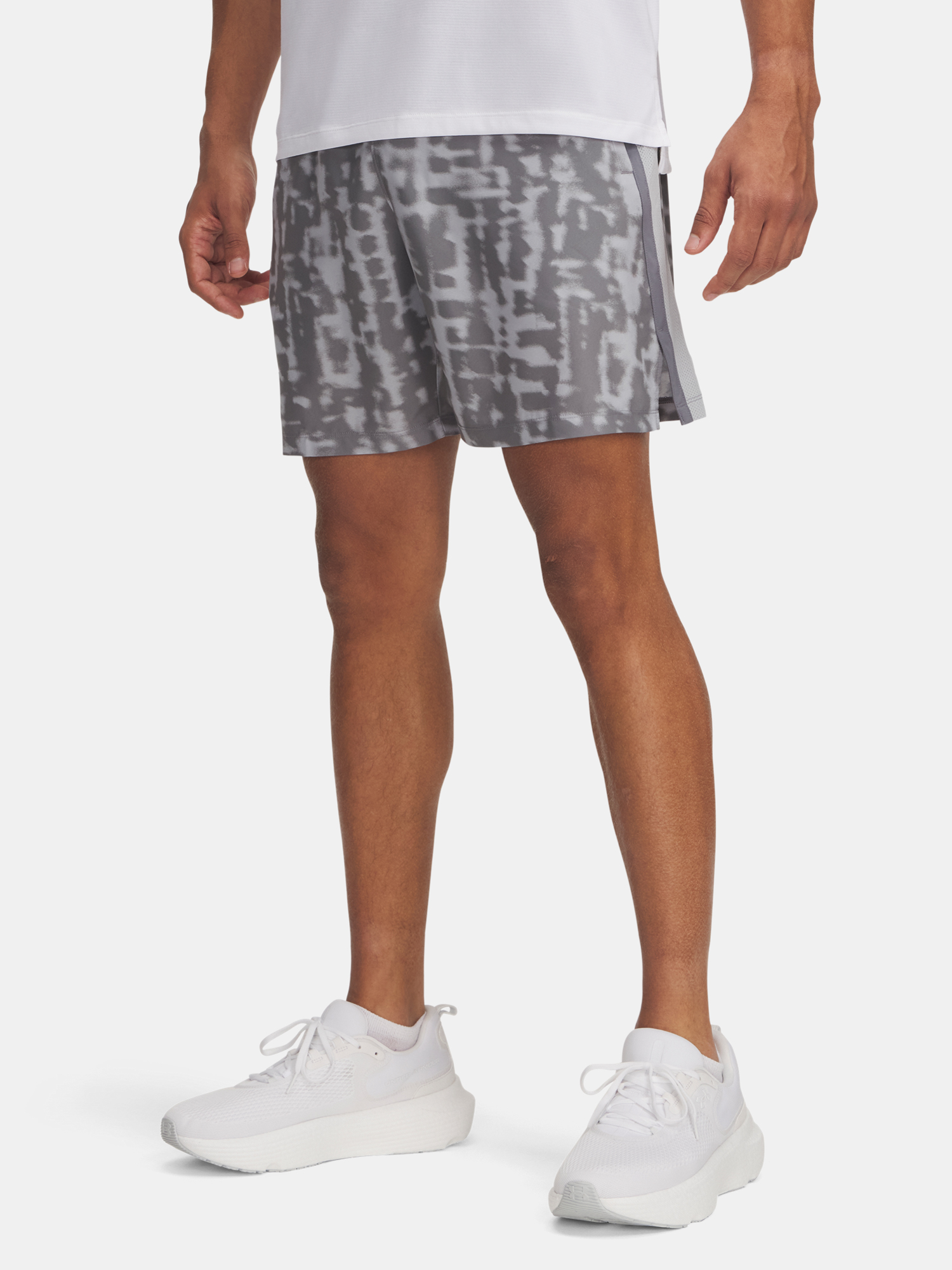 Pantaloni scurți pentru bărbați Under Armour UA LAUNCH 7&#039;&#039; PRINT SHORTS