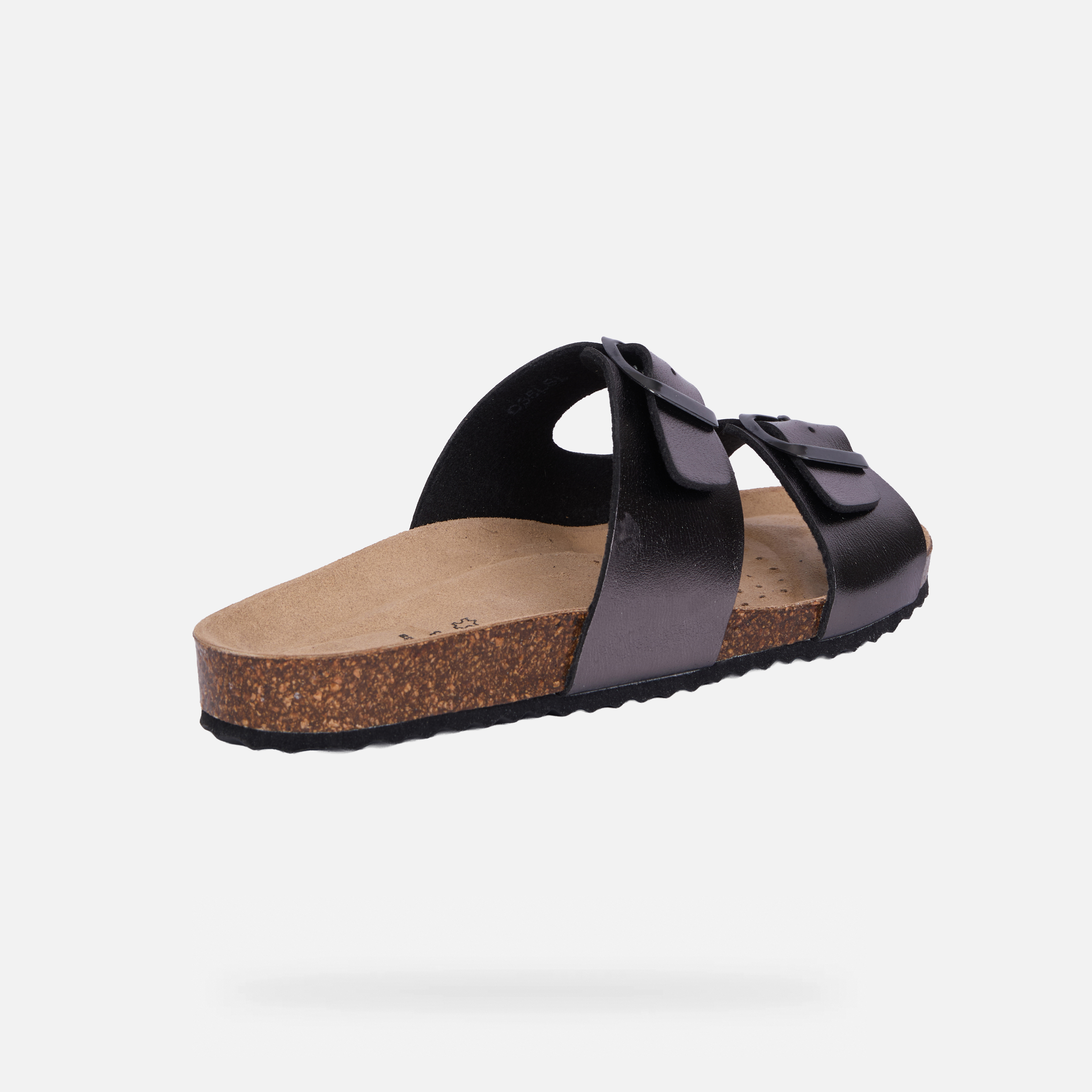 Strieborné dámske sandále Geox Brionia