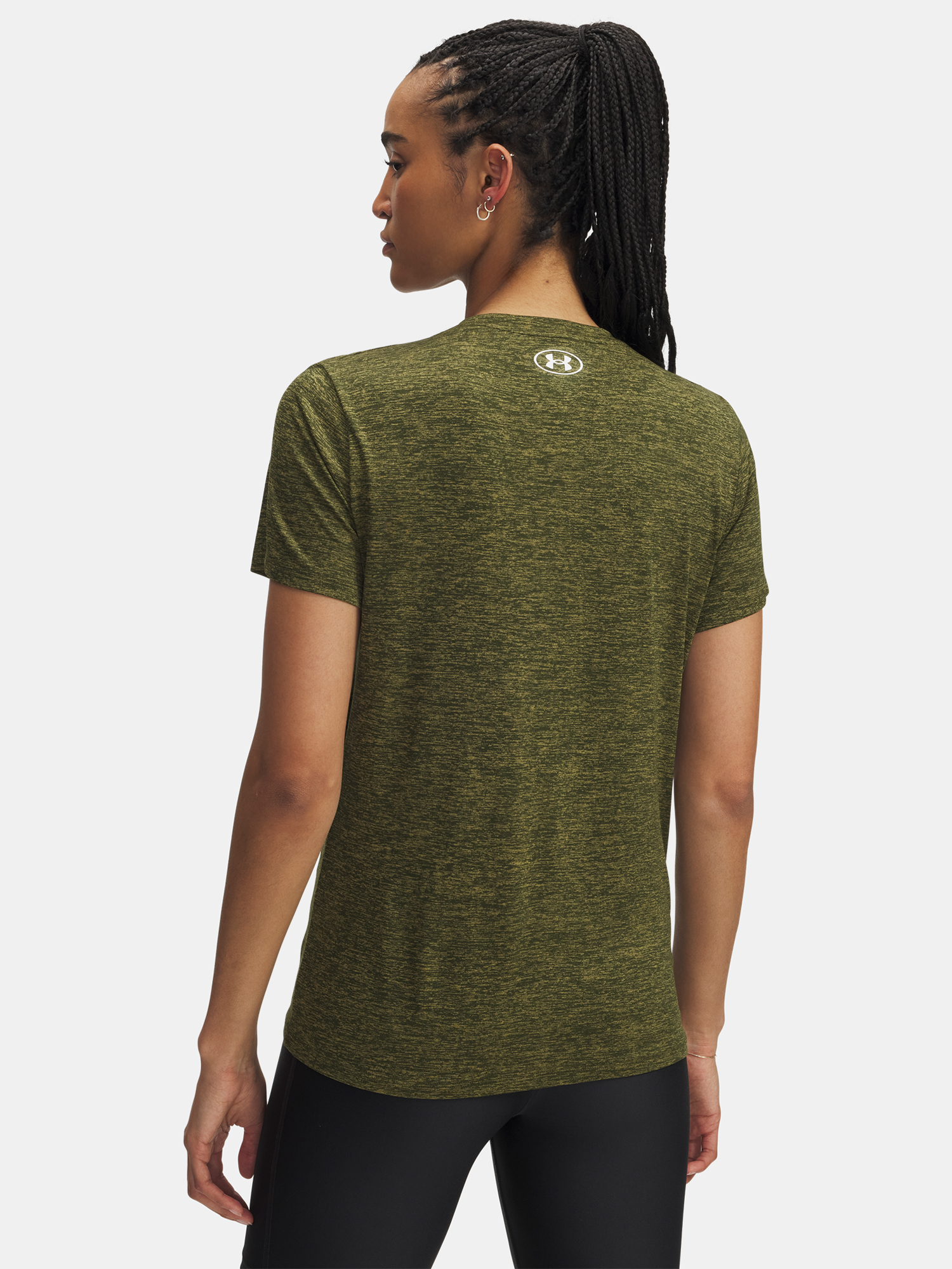 Under Armour Tech SSV Women's T-Shirt - Twist-GRN - Women's
