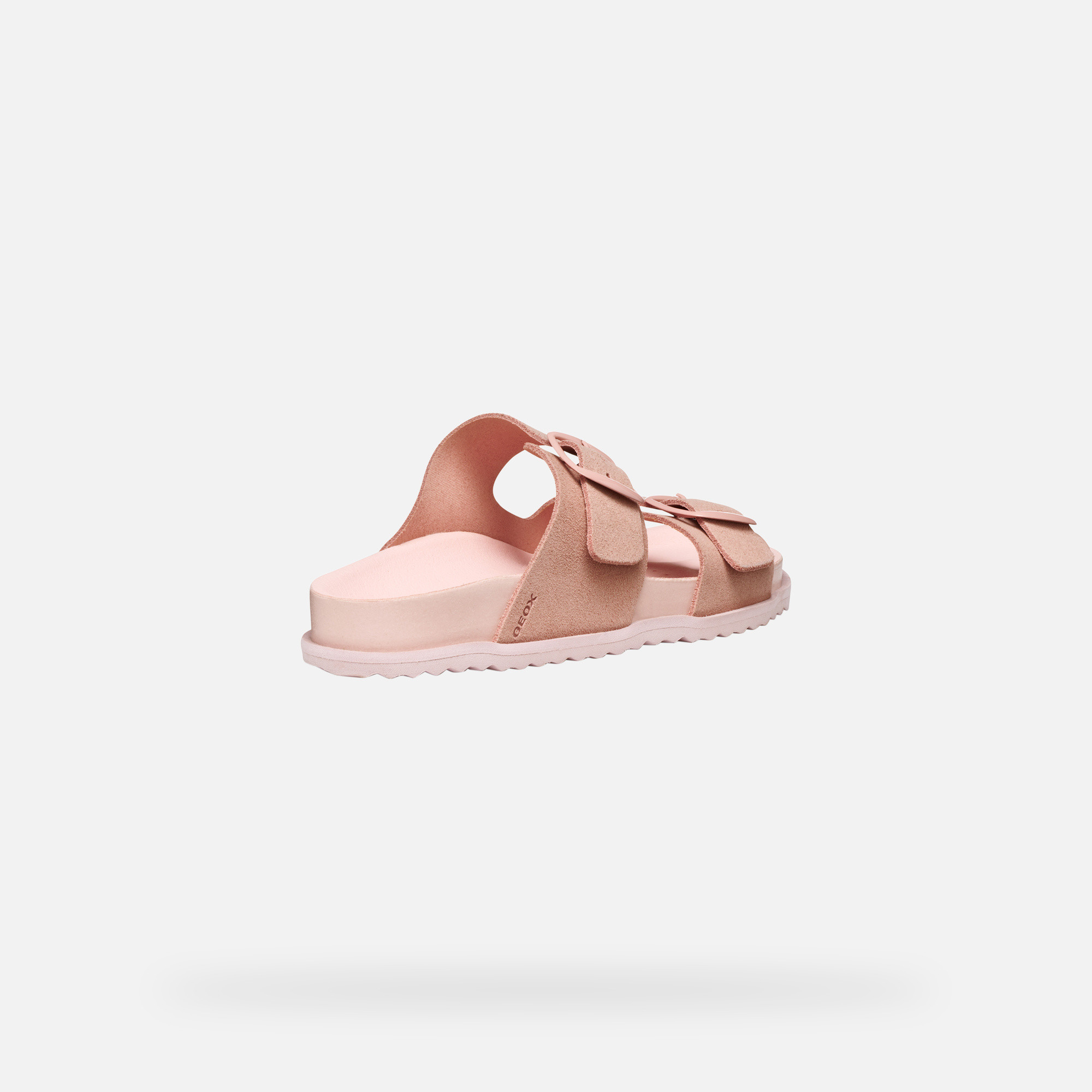 Pink women&#039;s slippers Geox Sandybett - Women&#039;s