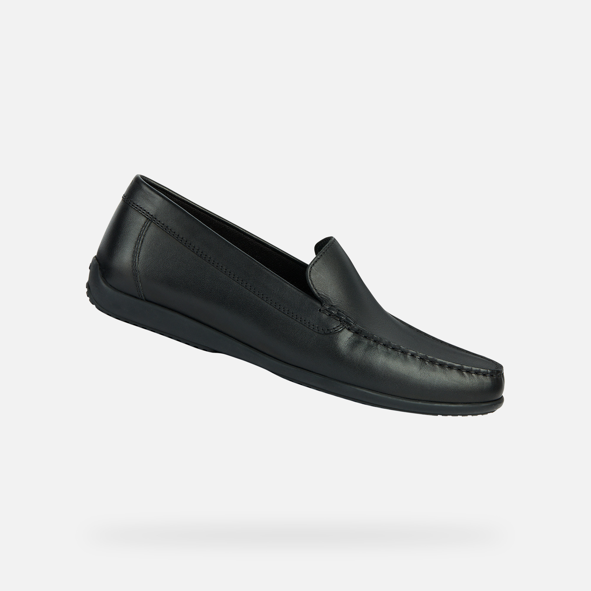 Black men&#039;s moccasins Geox Ascanio - Men&#039;s