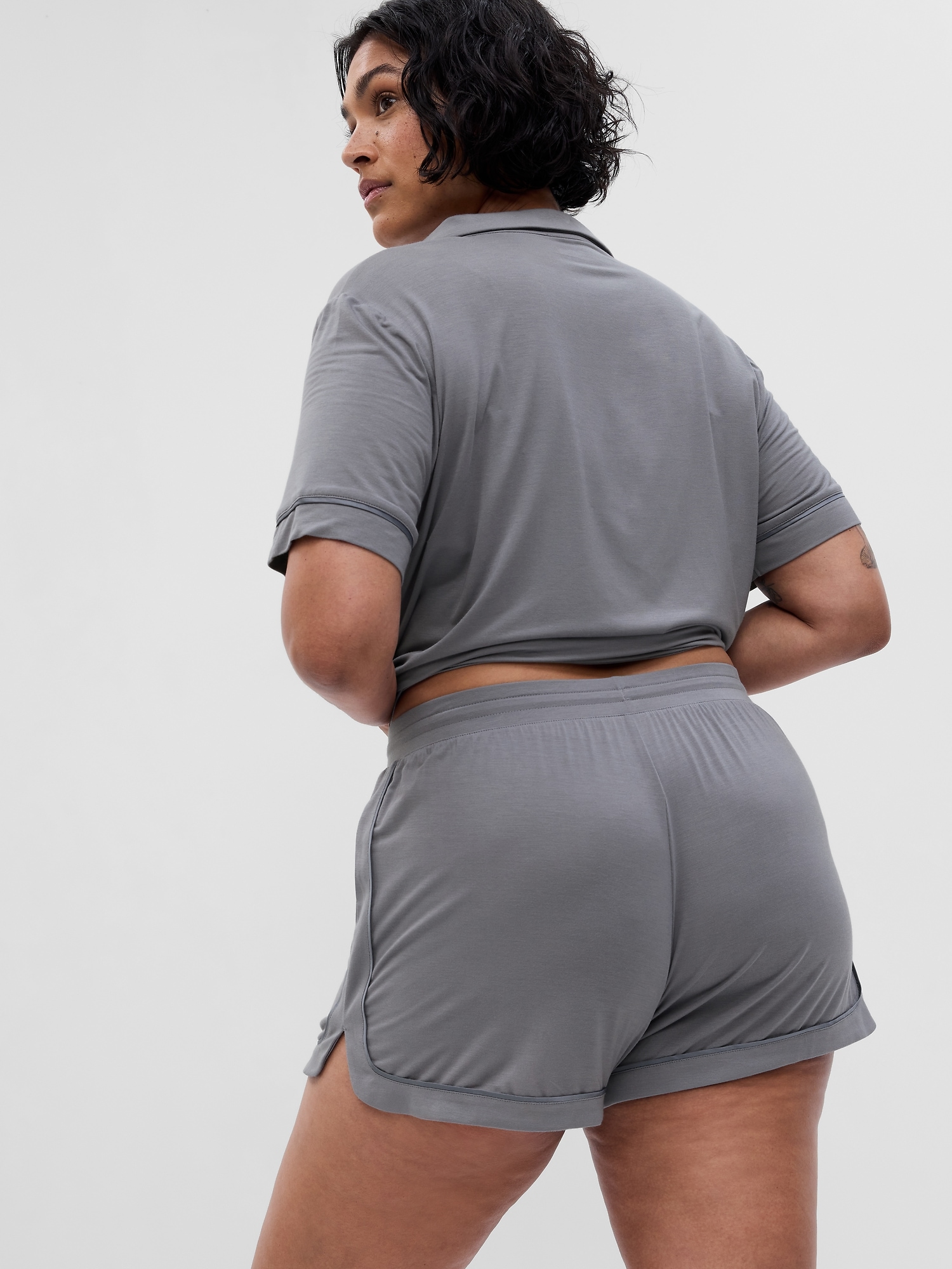 Pijamale pentru femei GAP - gri