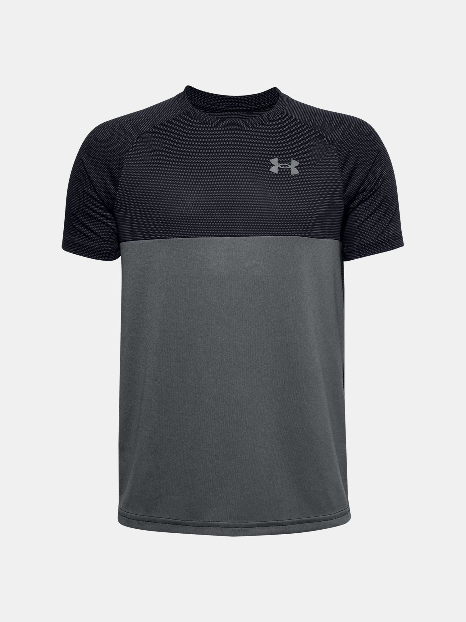 Under Armour T-Shirt UA TECH COLORBLOCK SS-BLK - Boys