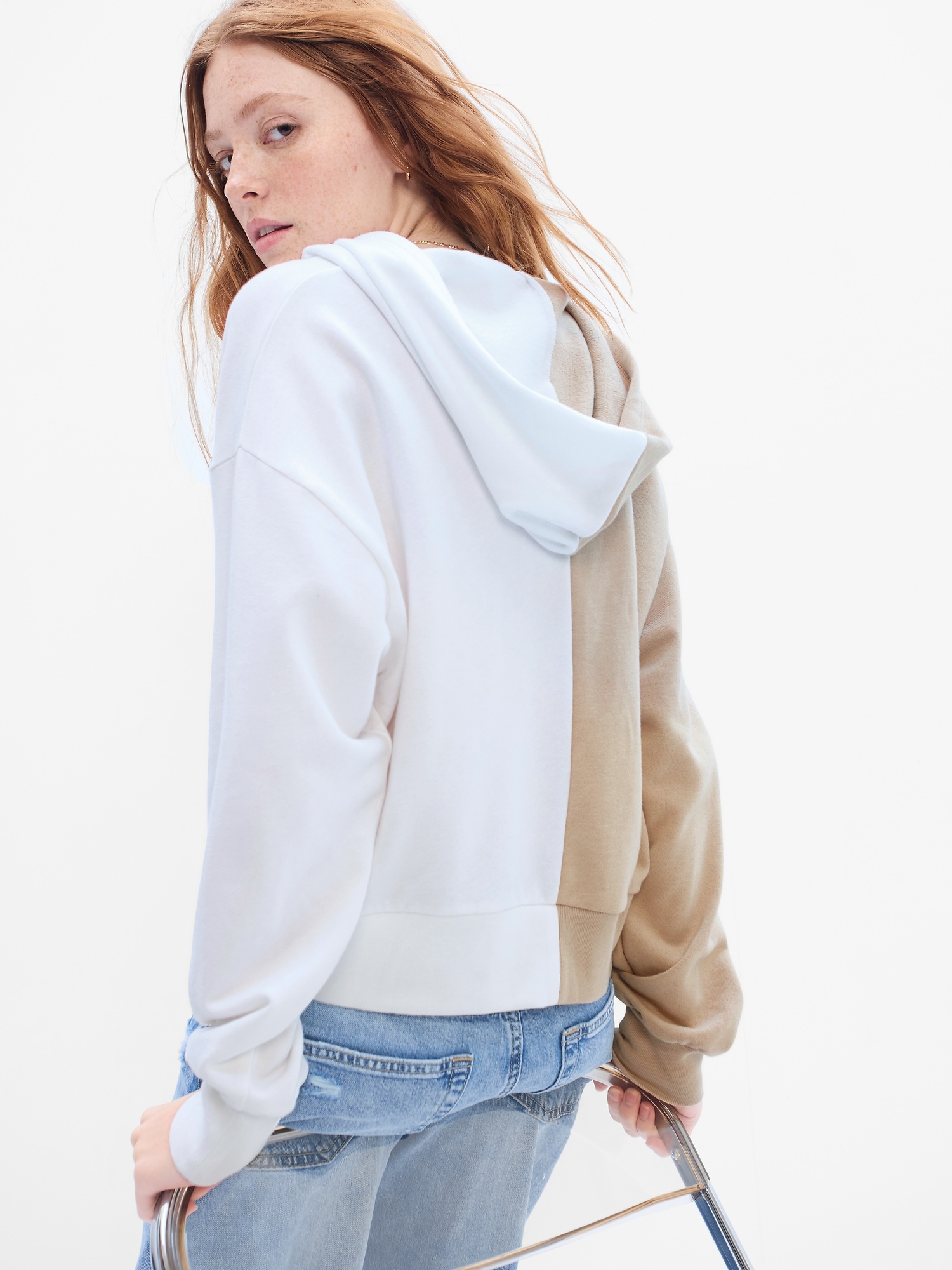 Hanorace pentru femei GAP - auriu