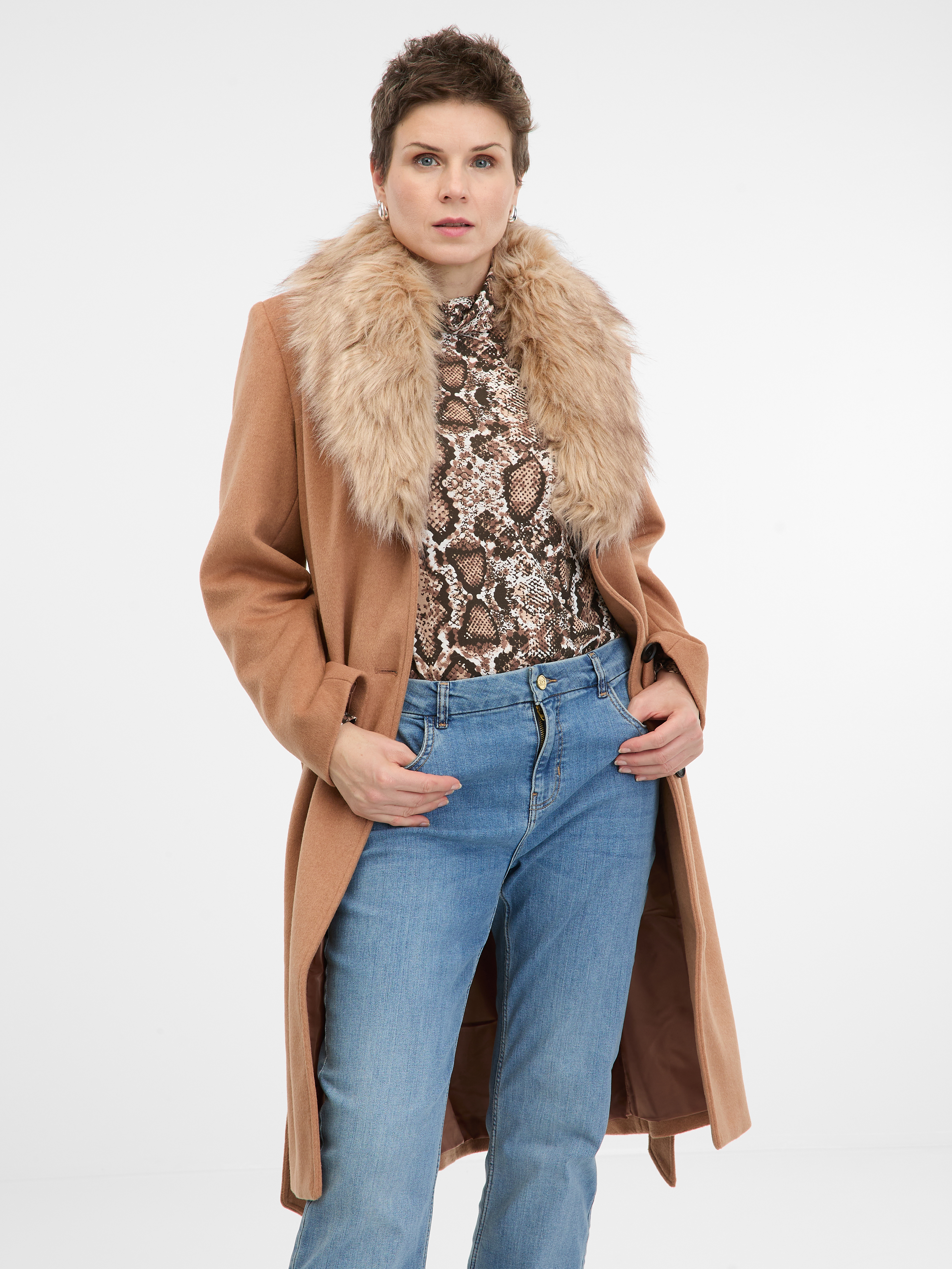 Light brown women's coat ORSAY - Women's