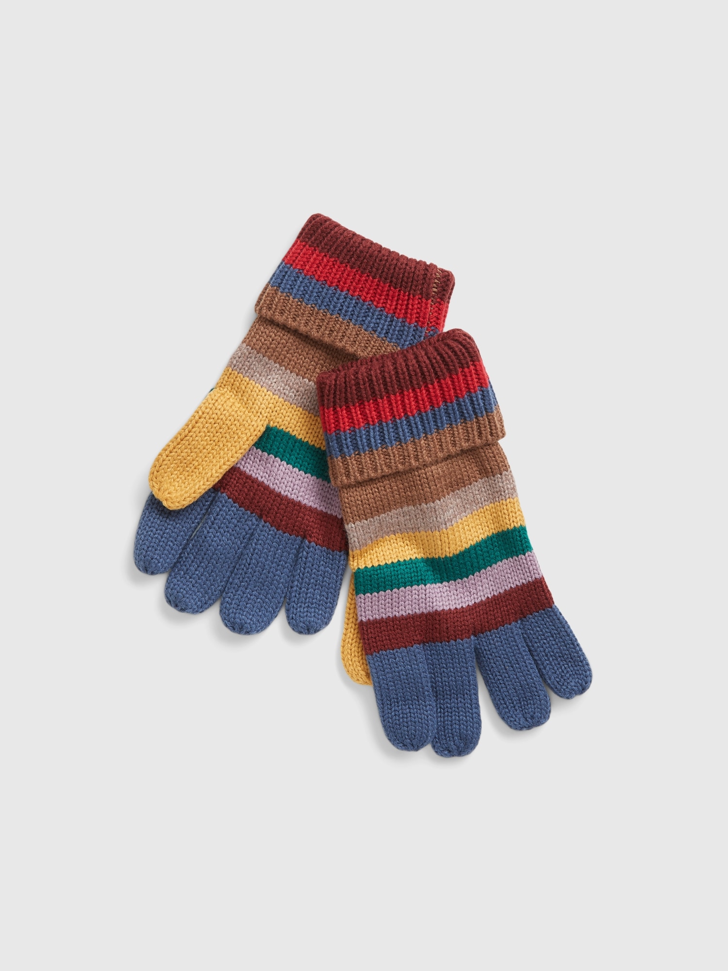 GAP Children's Finger Gloves with Stripes - Boys