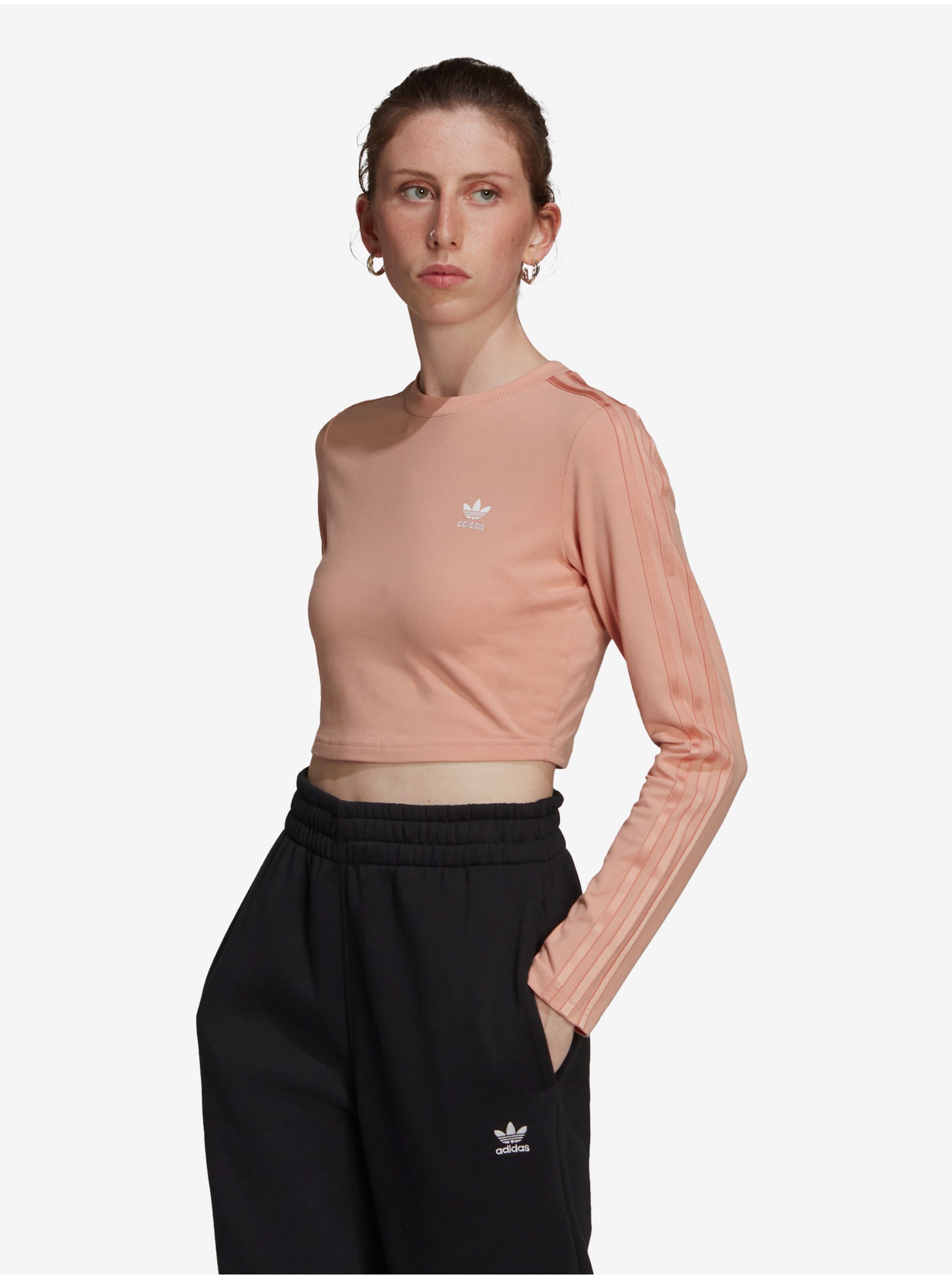 Apricot Women's Crop Top adidas Originals - Women