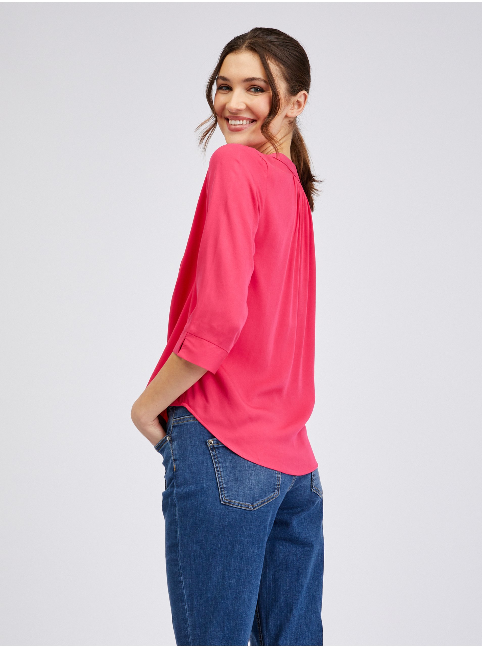 Marimi curvy pentru femei ORSAY - roz