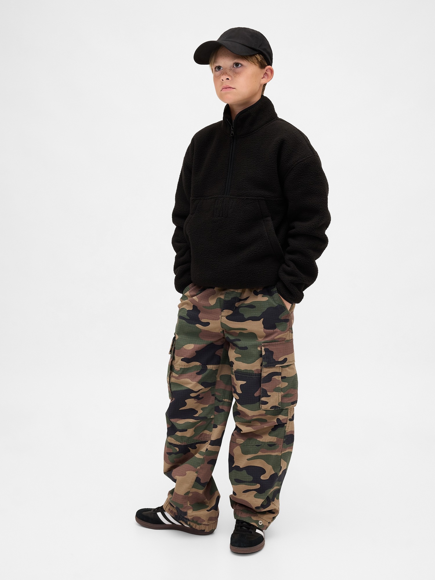 GAP Children&#039;s Sherpa Sweatshirt Arctic Fleece - Boys