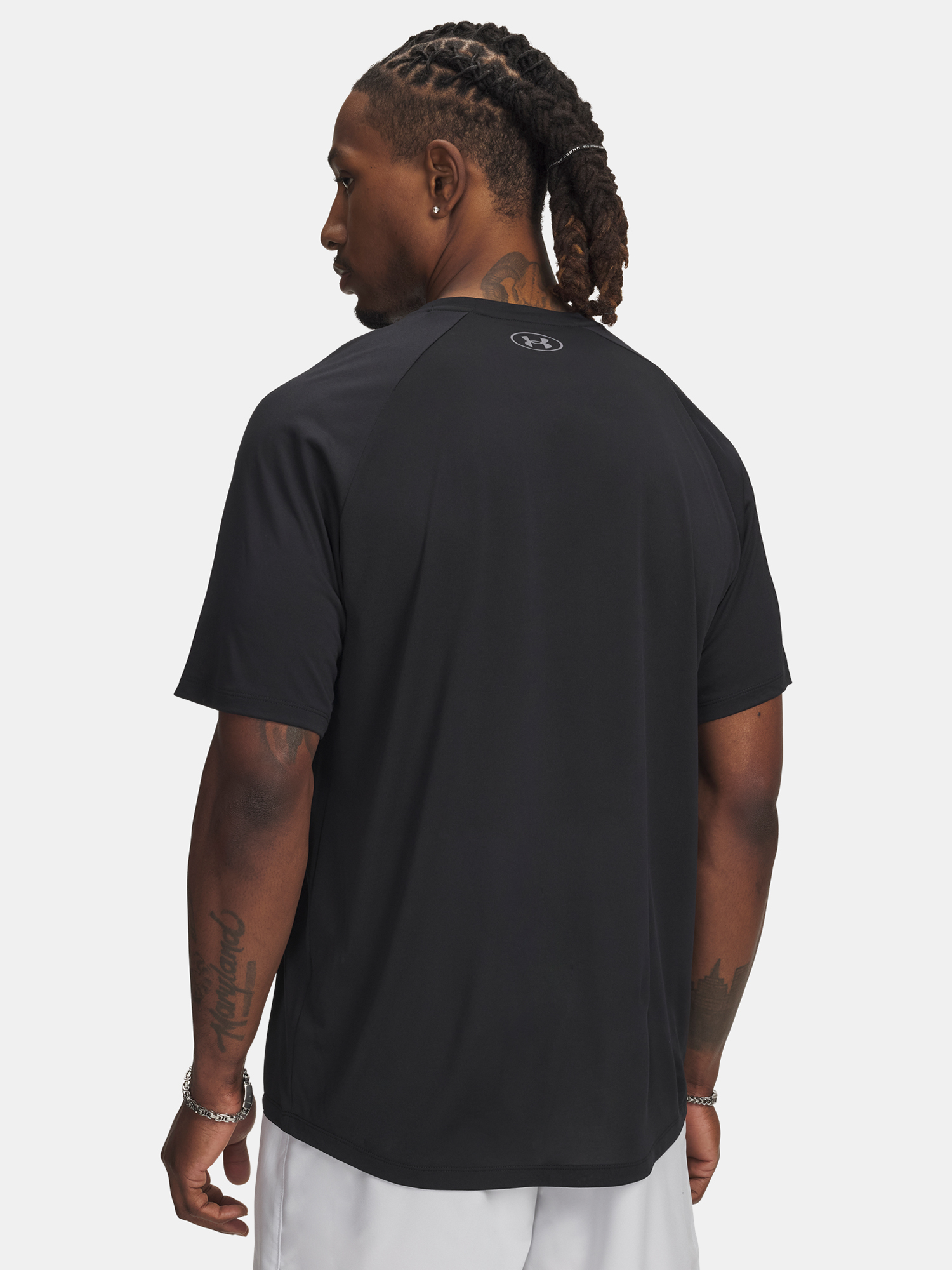 Men's T-shirt Under Armour UA Tech Reflective SS-BLK - Men's