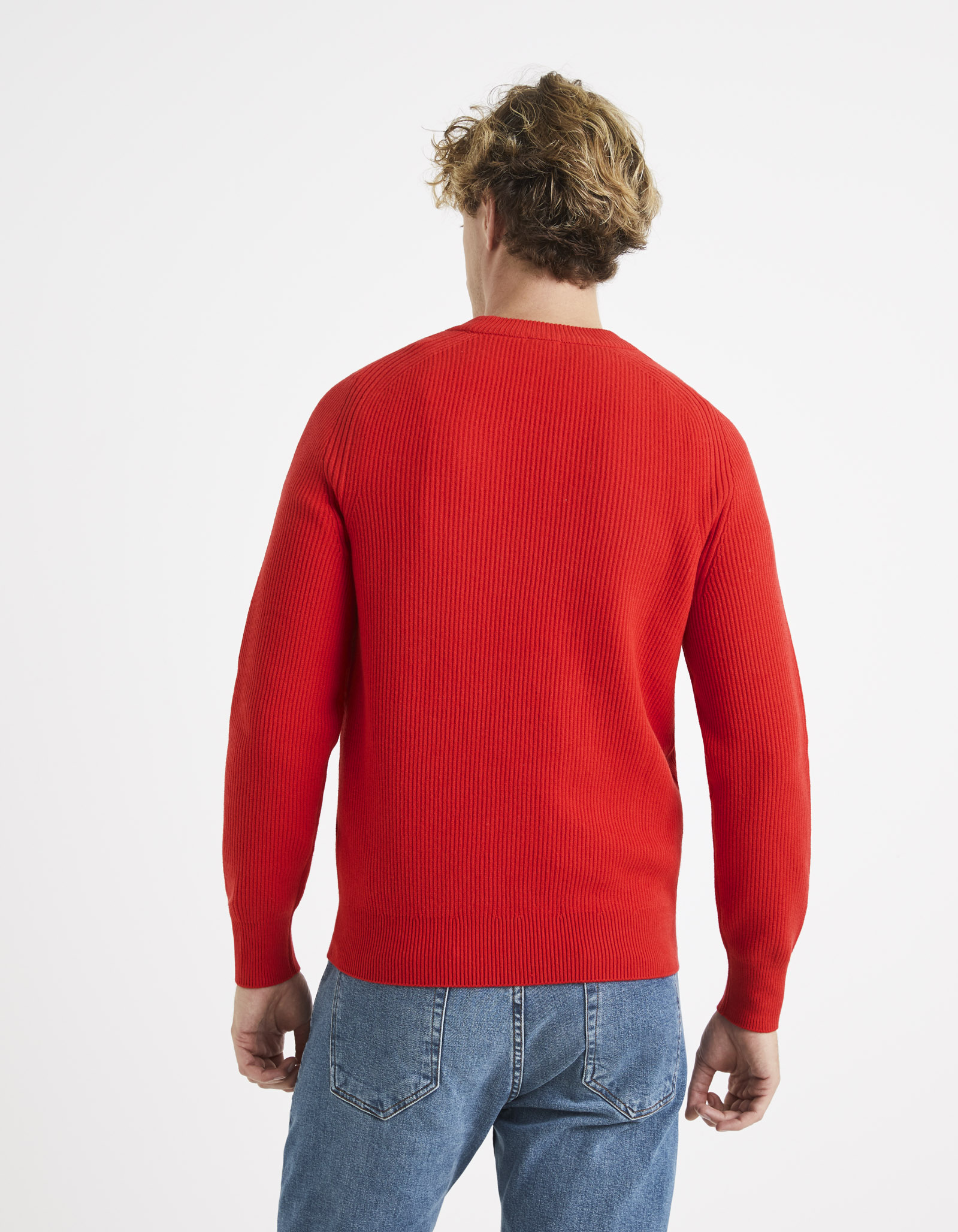 Pulovere pentru barbati Celio - rosu
