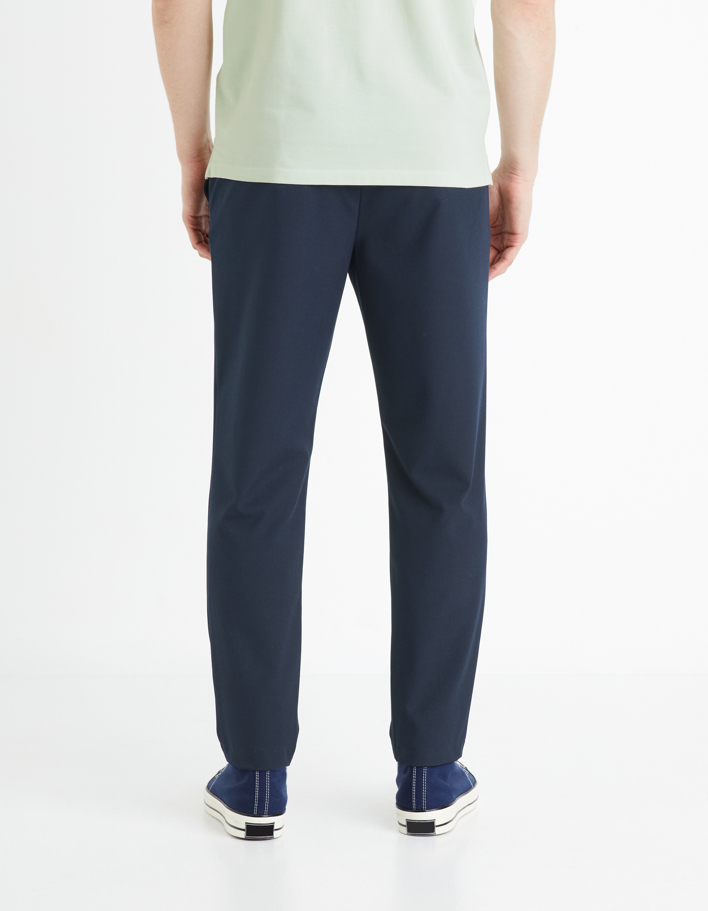 Pantaloni casual pentru barbati Celio - albastru inchis