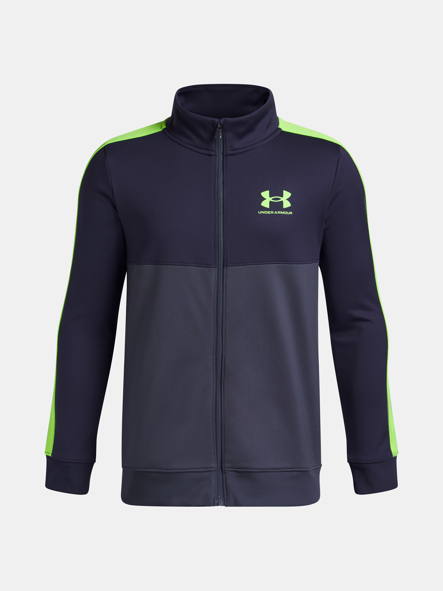 Under Armour UA Rival CB Knit Track Suit-GRY - Boys