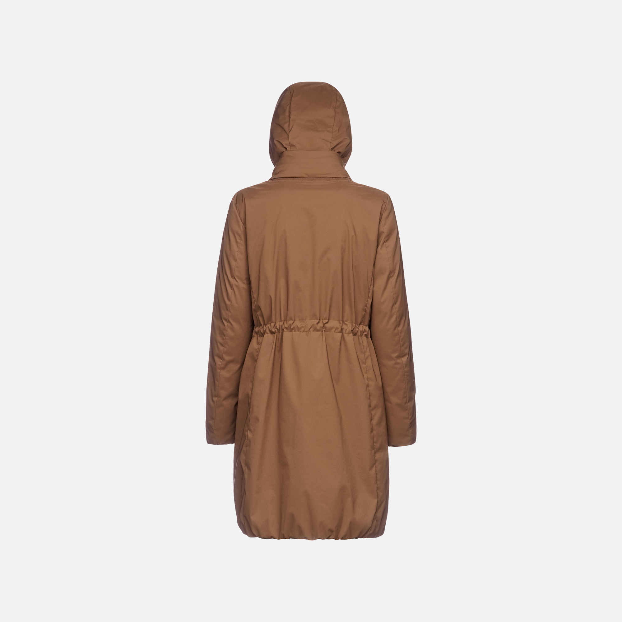 Brown women's coat Geox Eleana - Women's