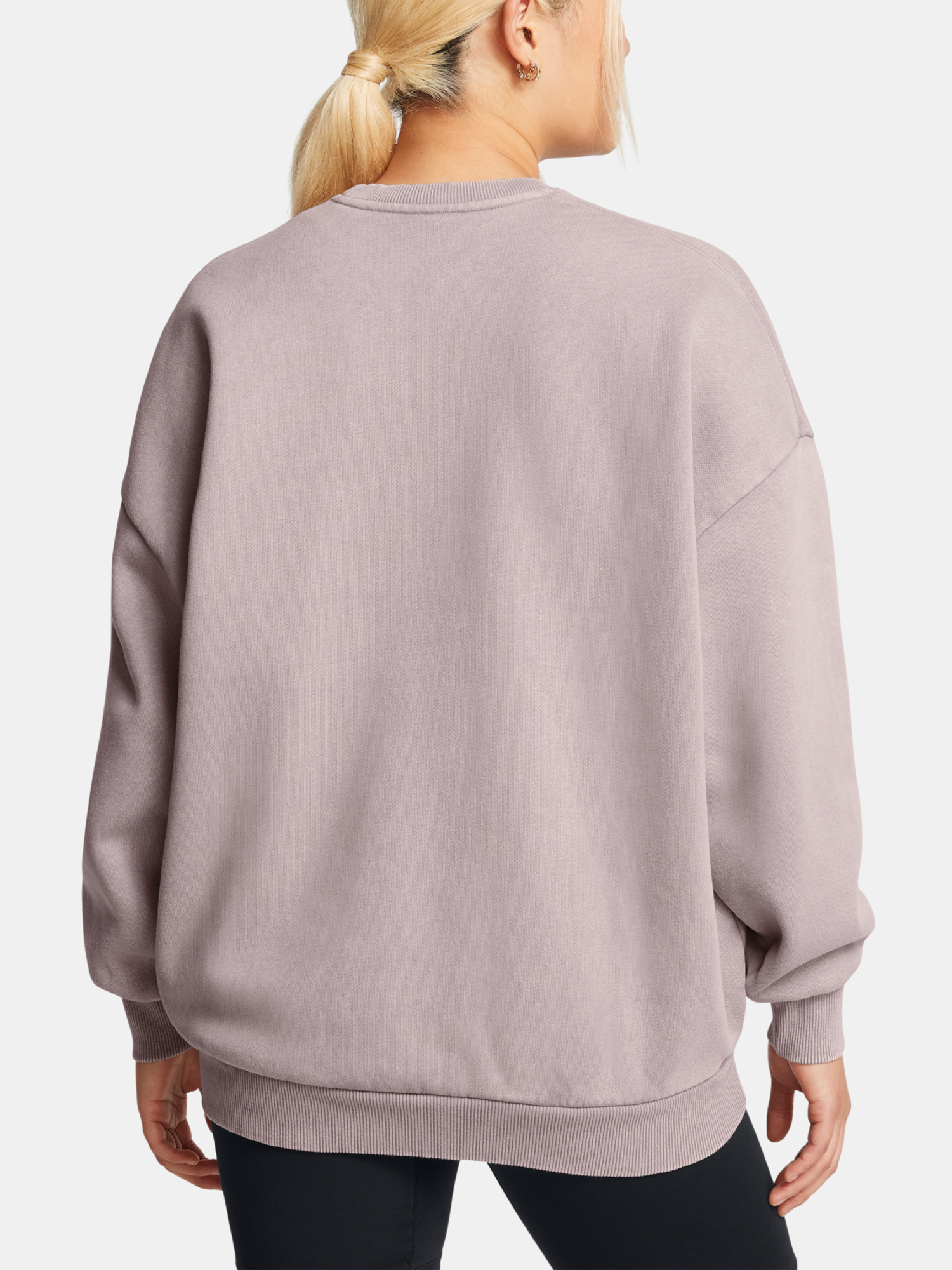 Women&#039;s sweatshirt Under Armour UA Icon HWT Flc OS Crew-GRY - Women&#039;s