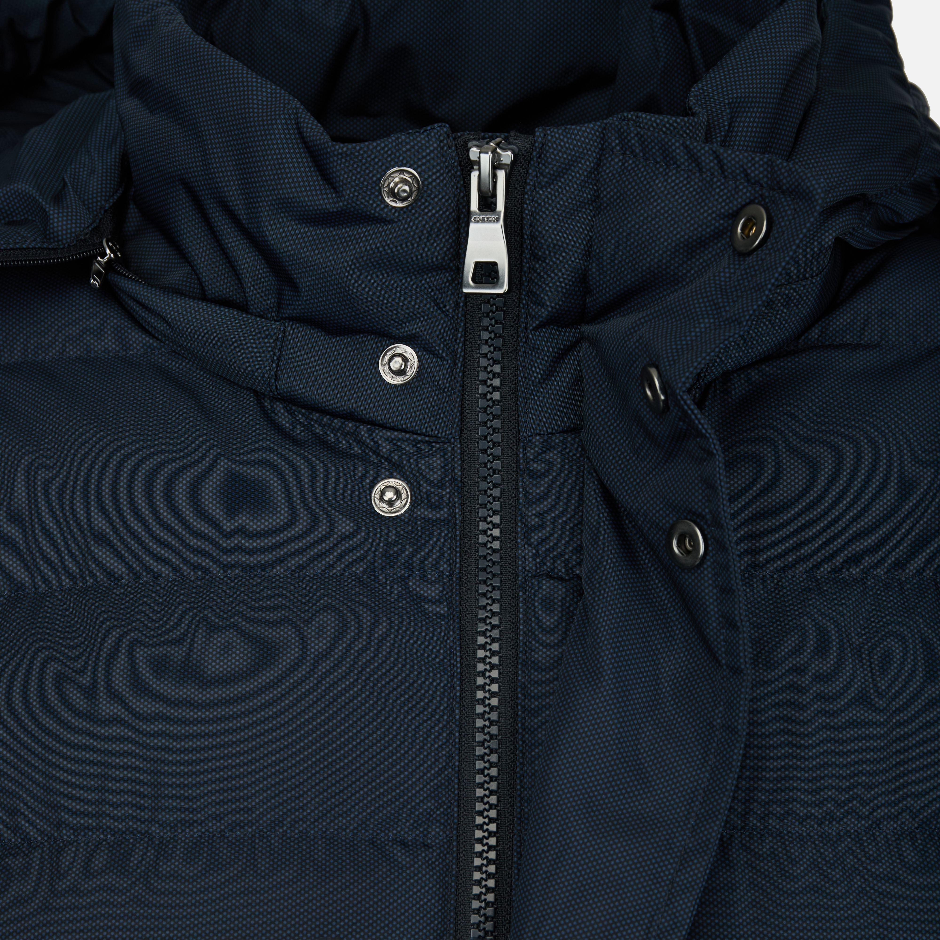 Parka pentru bărbați Geox Leitan albastru închis