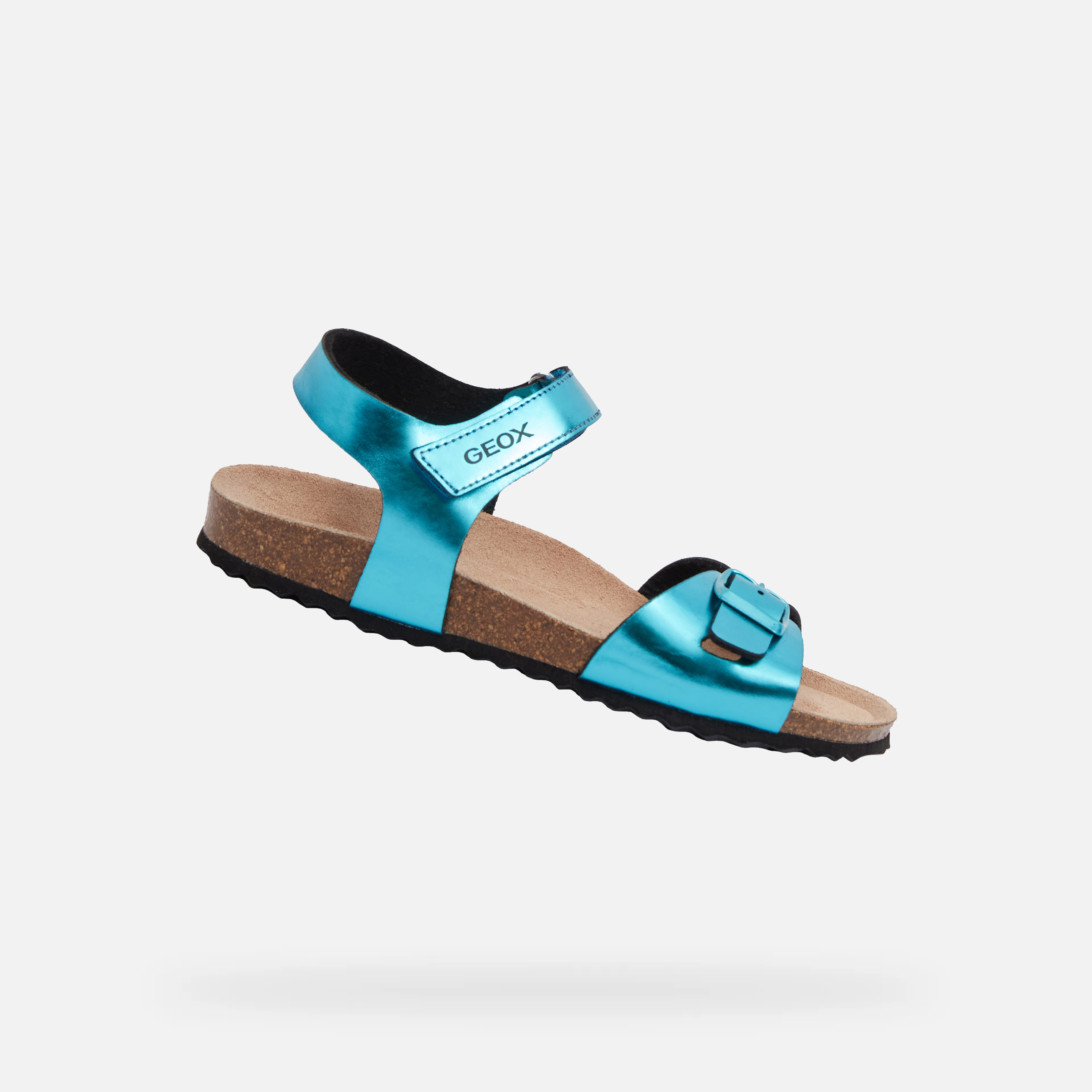 Blue Girls Sandals Geox Adriel - Girls