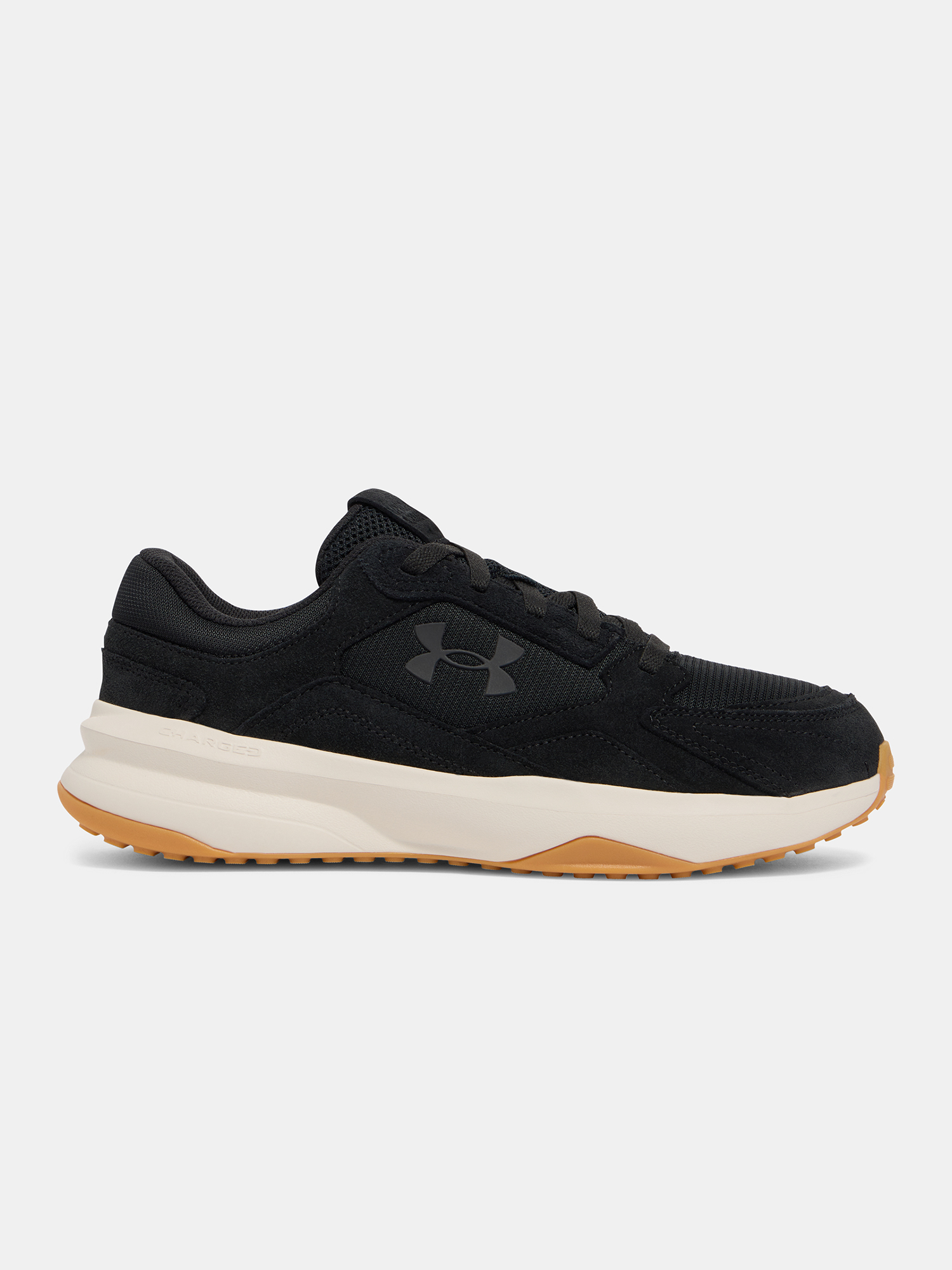 Mens shoes Under Armour UA Edge SUEDE-BLK - Mens